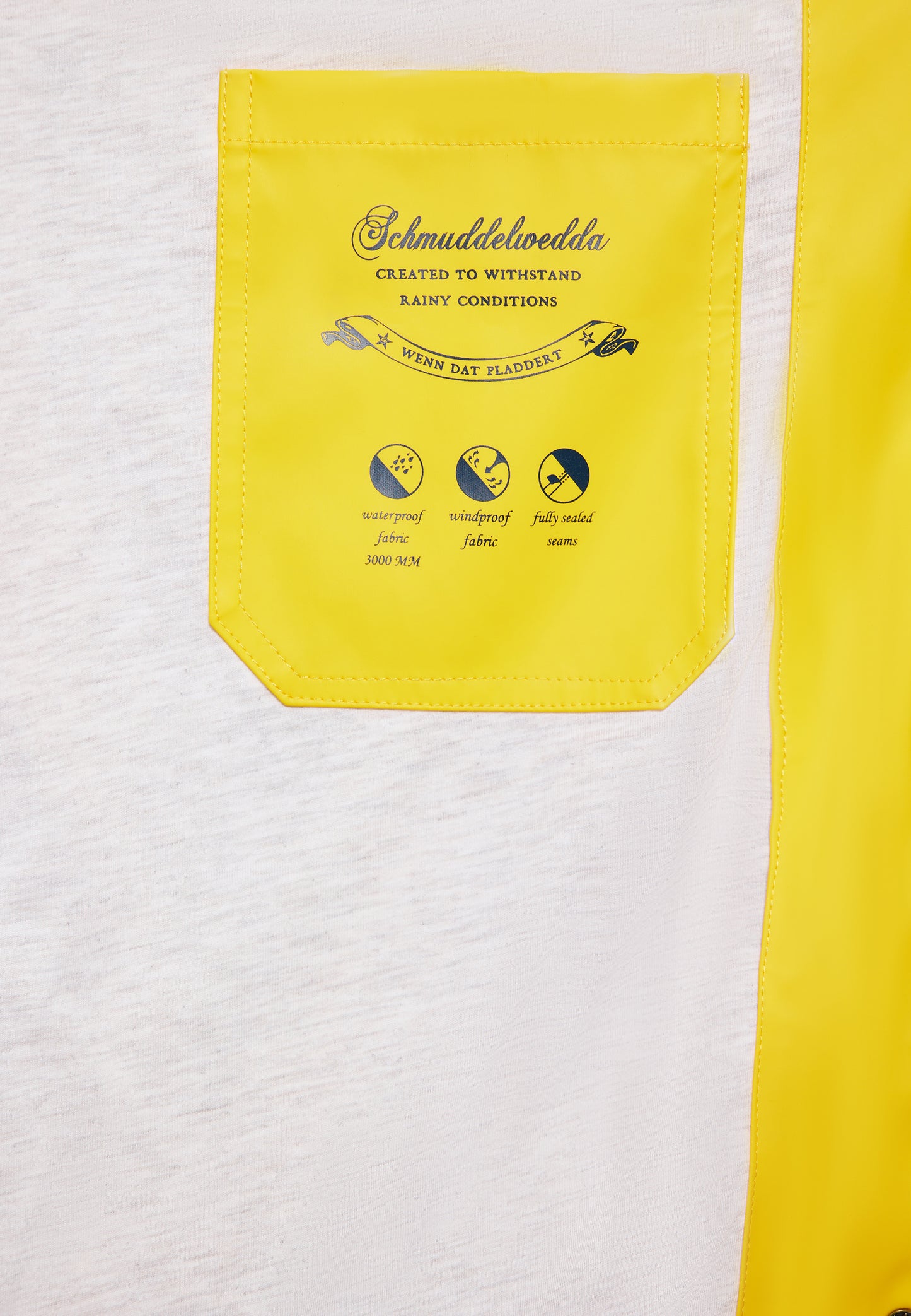 Schmuddelwedda women's rain coat