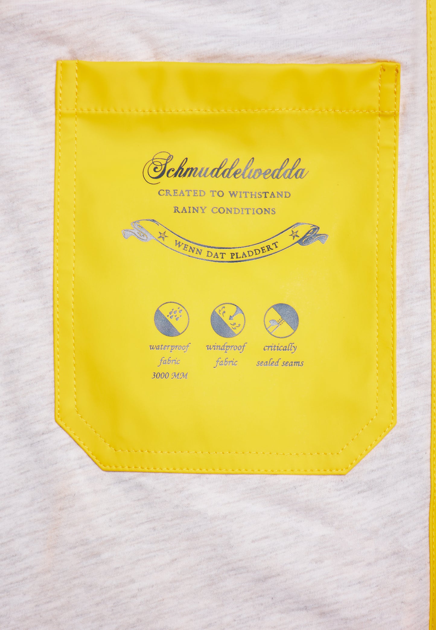 Schmuddelwedda women's rain coat