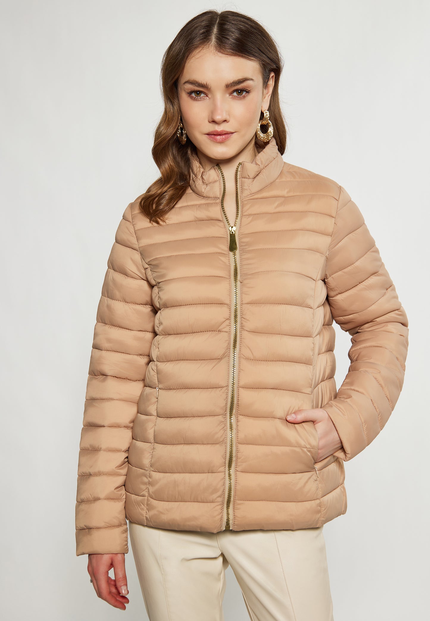 faina women's lightweight quilted jacket