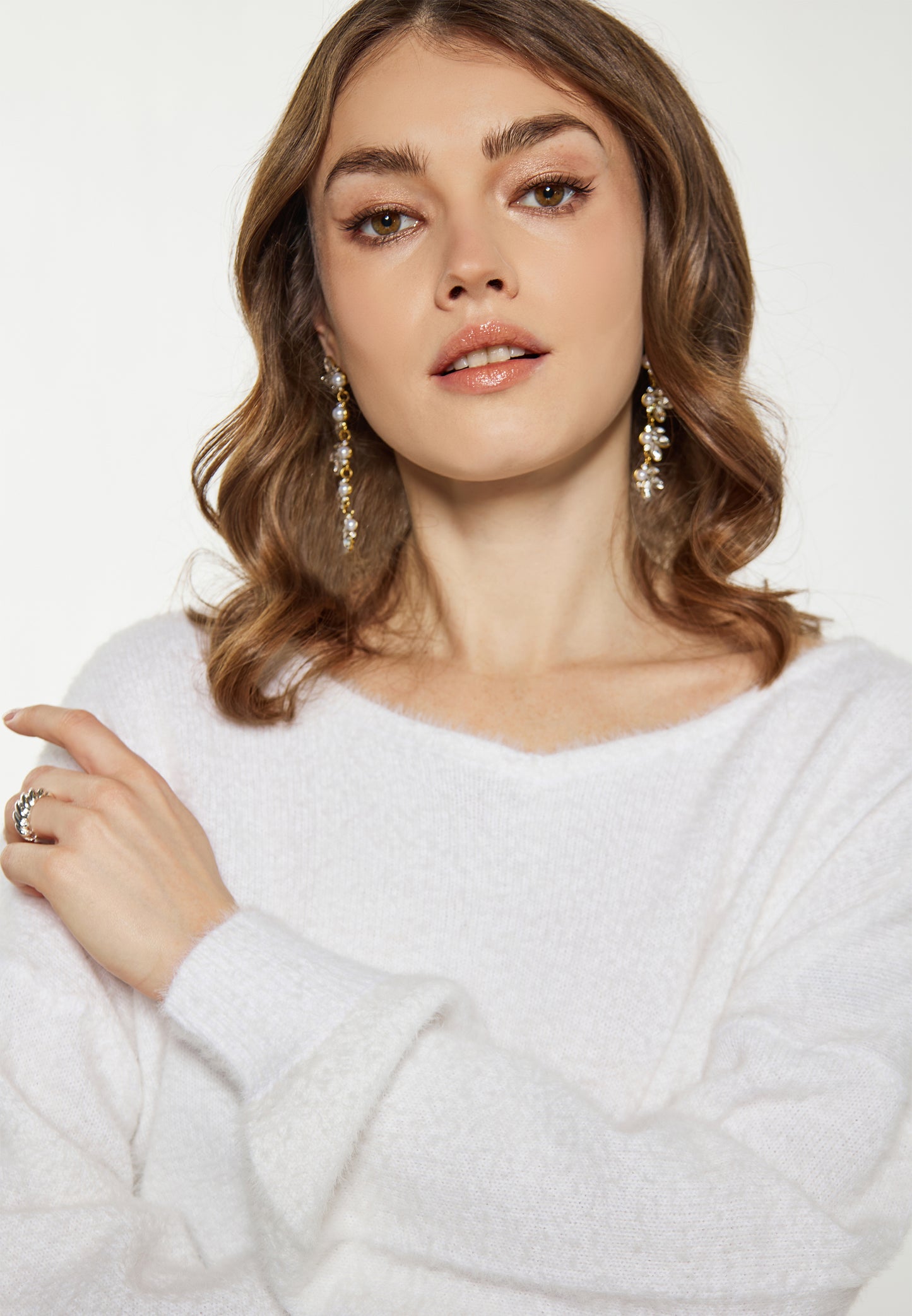 faina women's knit sweater