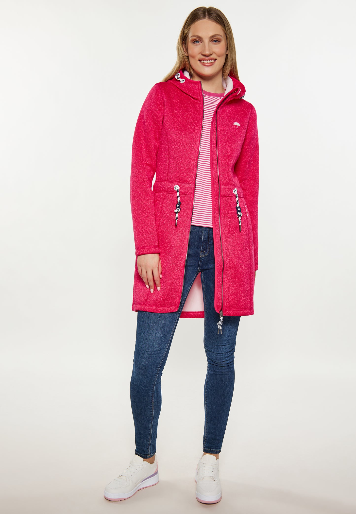 Schmuddelwedda women's knit fleece coat