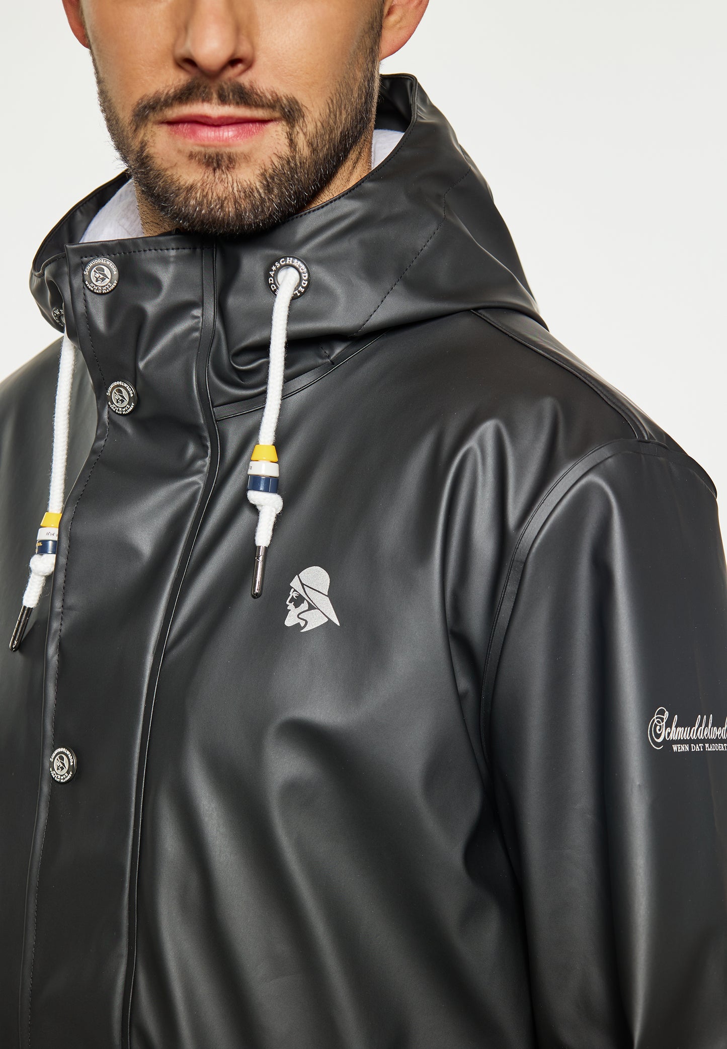 Schmuddelwedda men's rain jacket