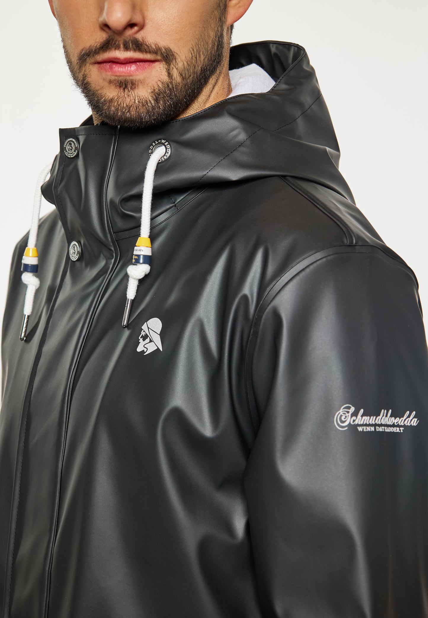 Schmuddelwedda men's rain coat