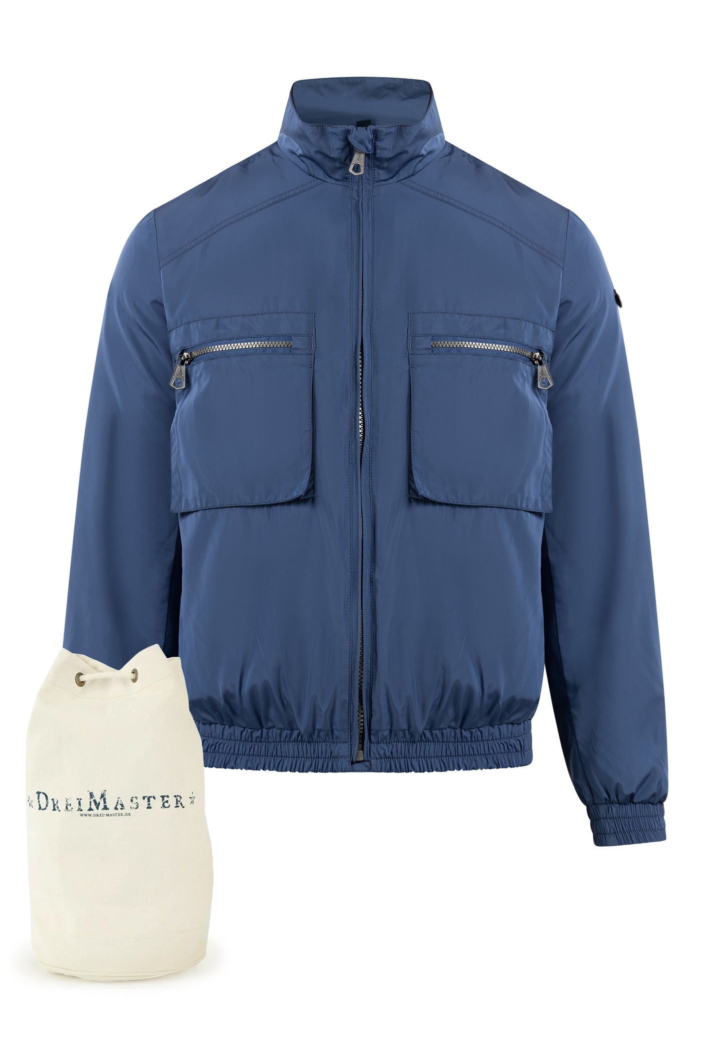 DreiMaster Maritim men's jacket + shopping bag set