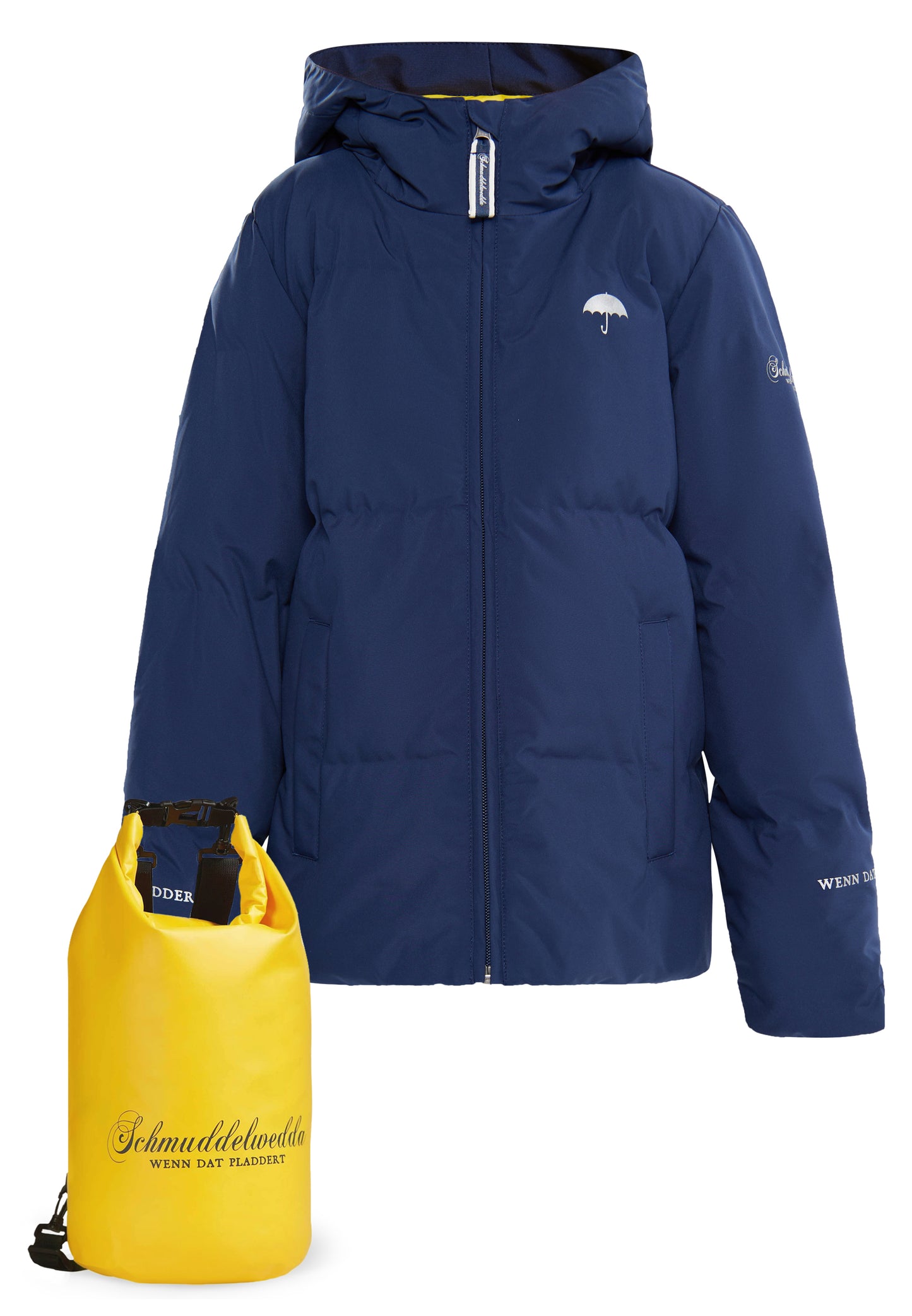 Schmuddelwedda girl's anorak + daypack set