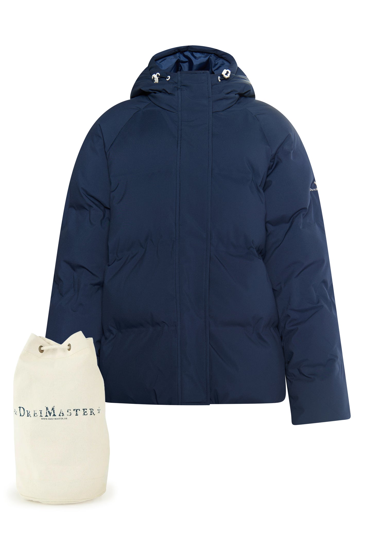 DreiMaster Maritim women's anorak + shopping bag set