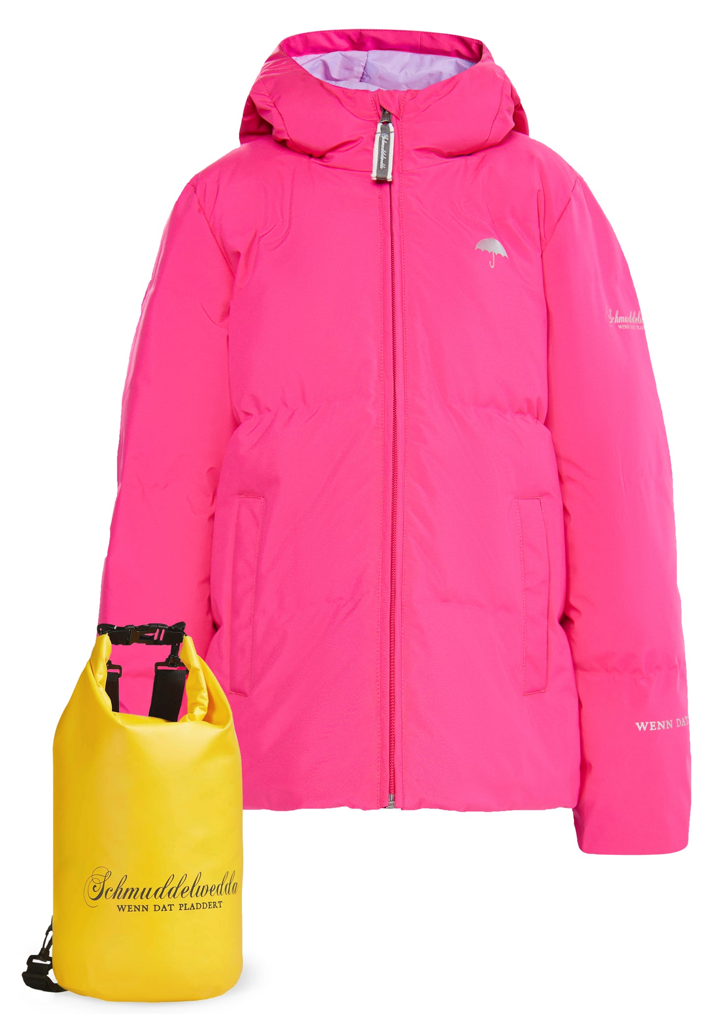 Schmuddelwedda girl's anorak + daypack set