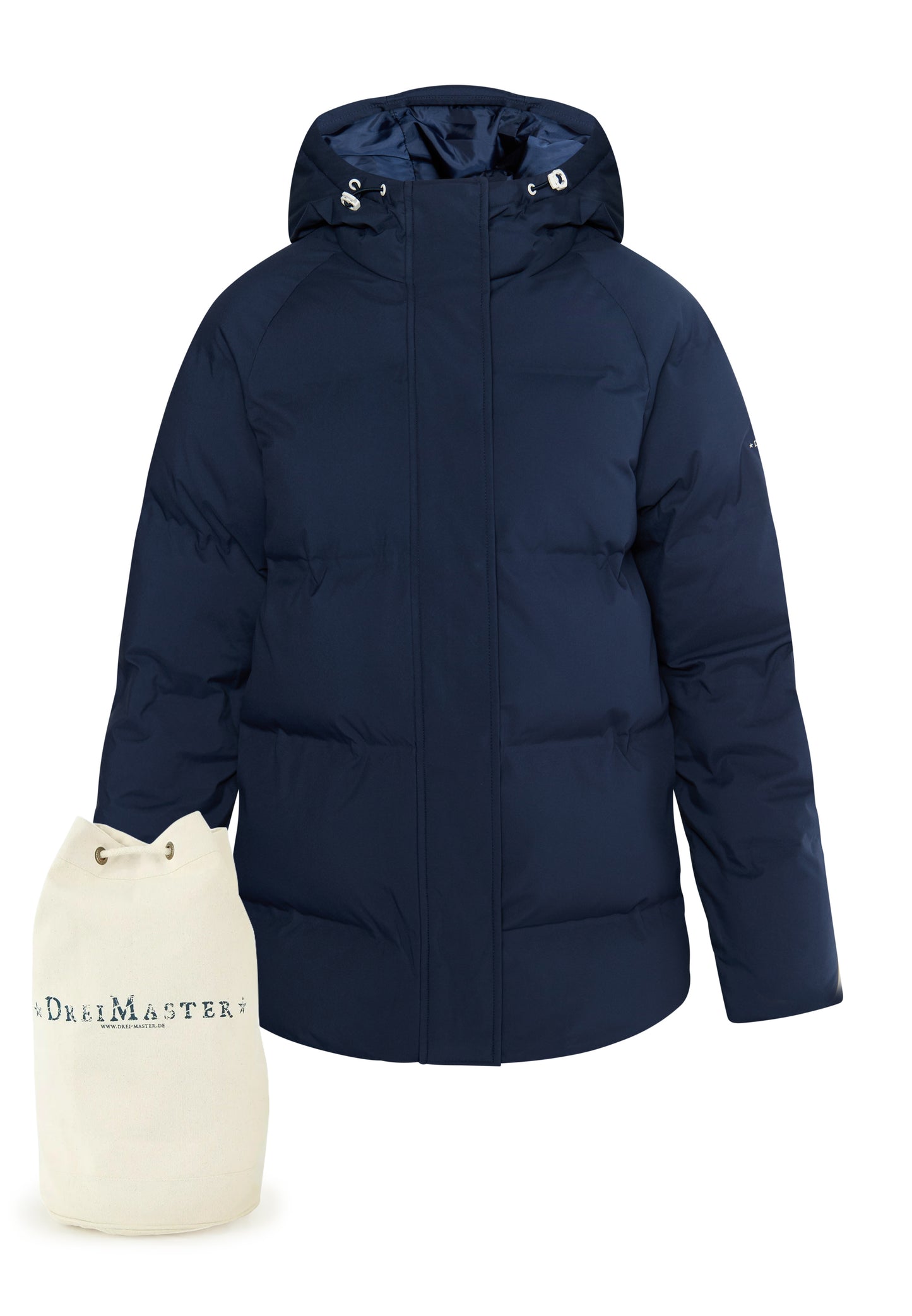 DreiMaster Maritim women's anorak + shopping bag set