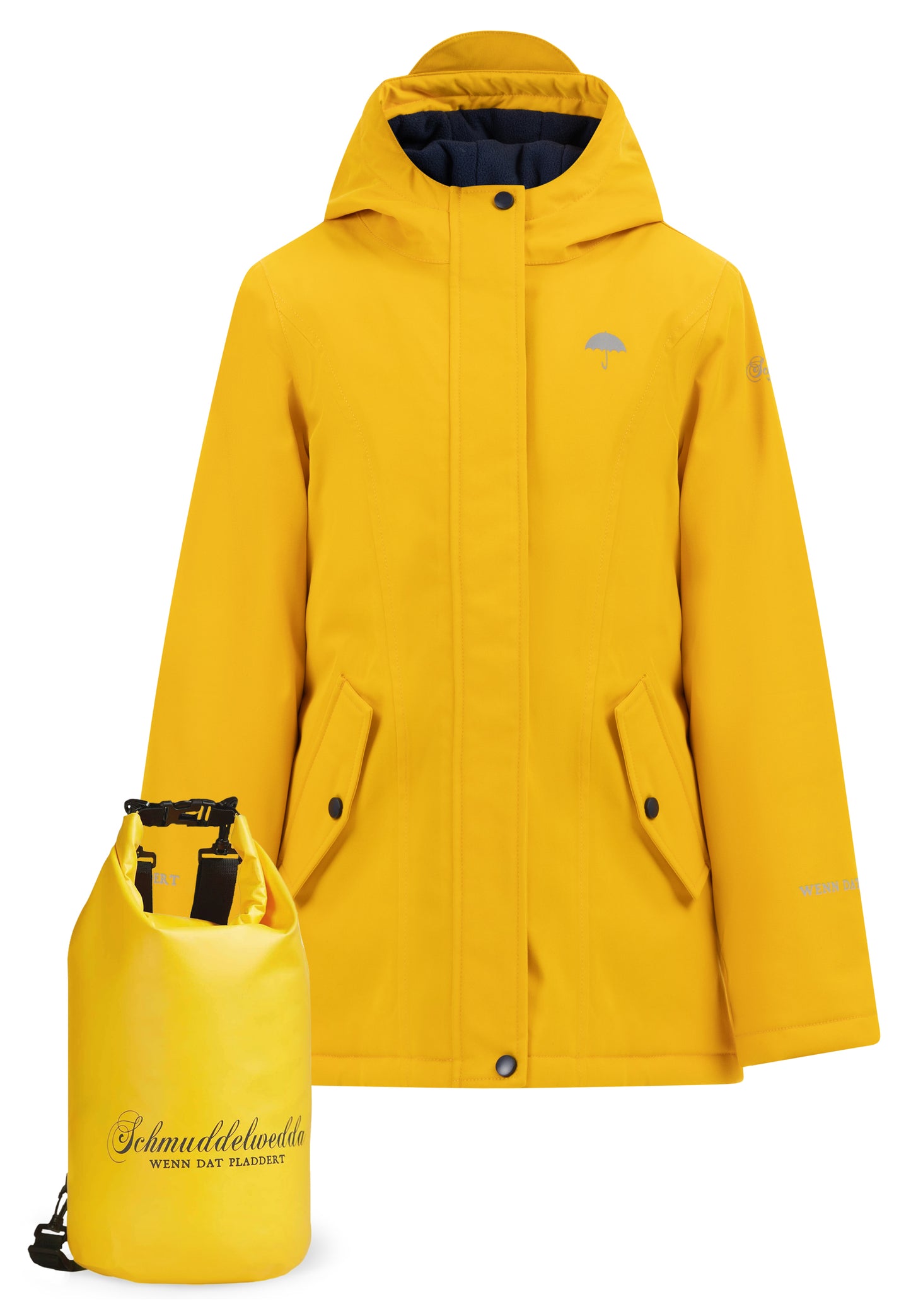 Schmuddelwedda girl's anorak + daypack set