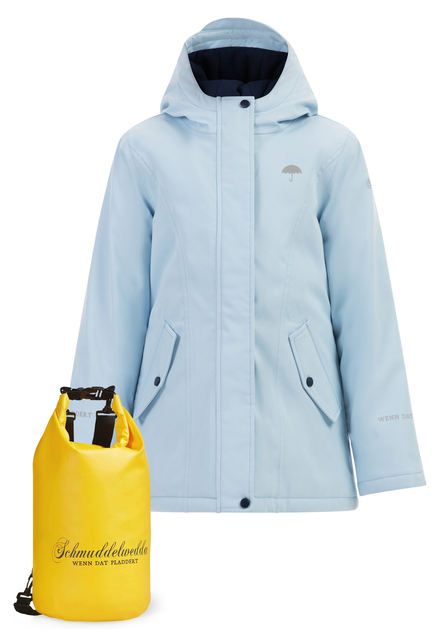 Schmuddelwedda girl's anorak + daypack set
