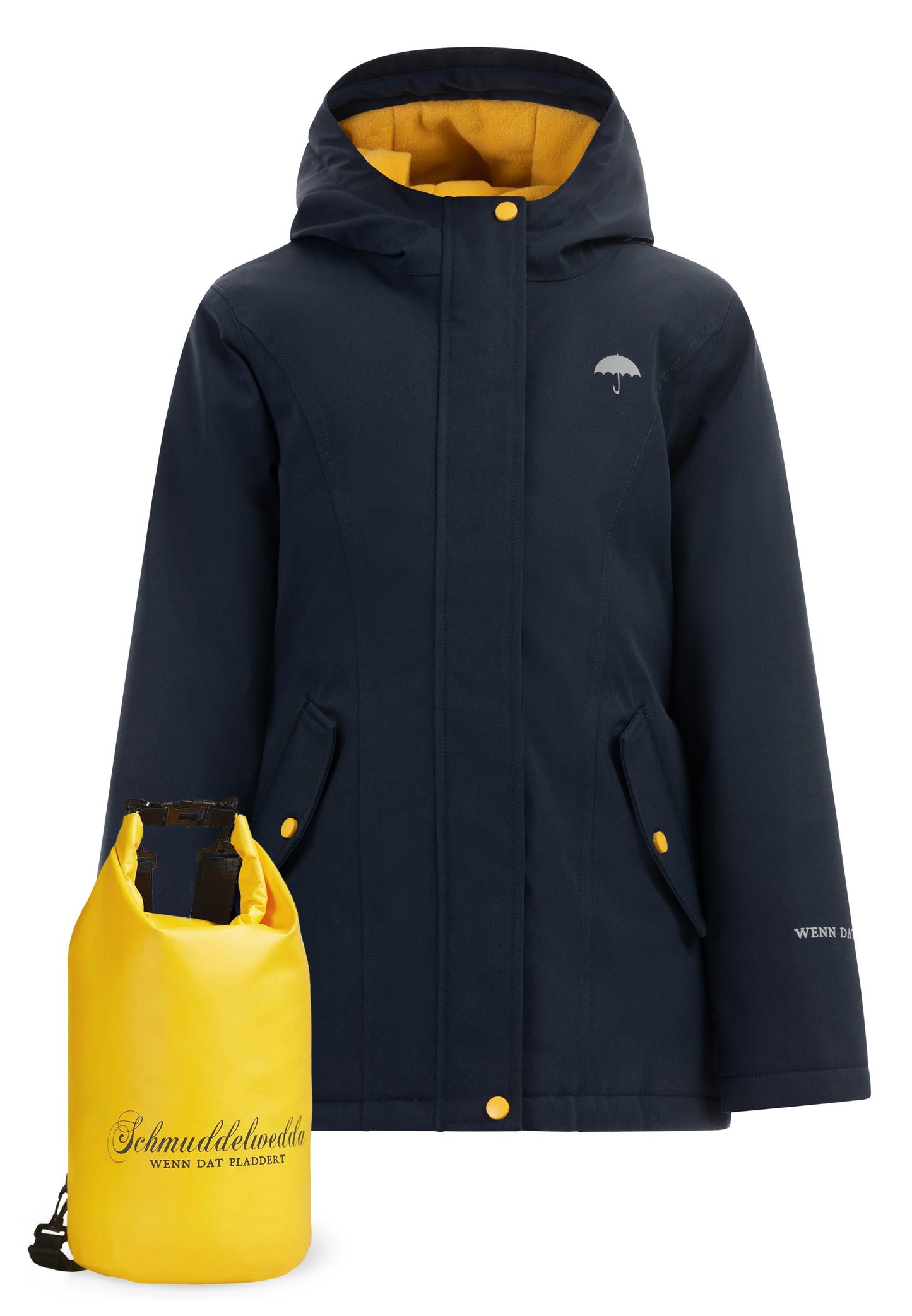 Schmuddelwedda girl's anorak + daypack set
