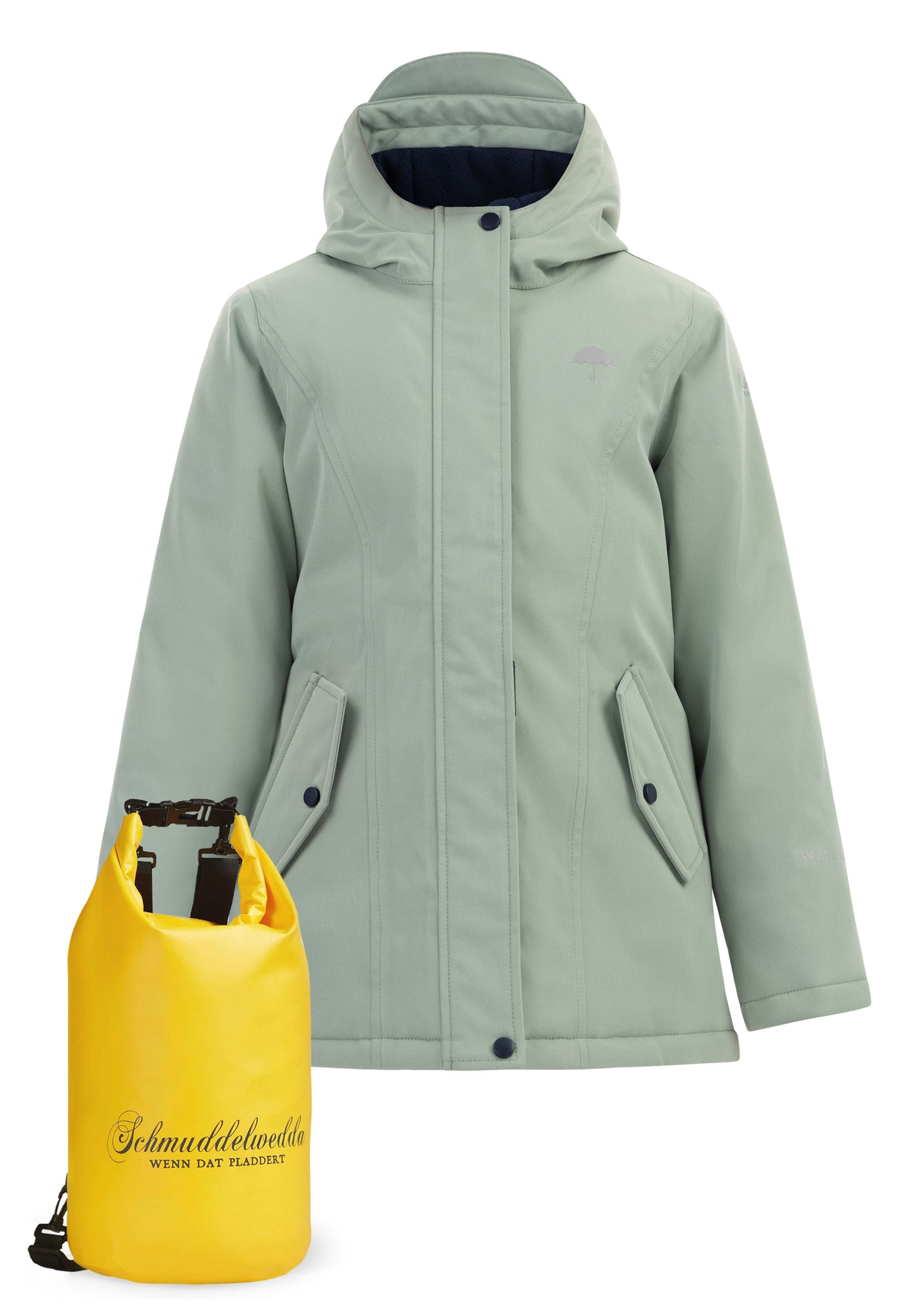 Schmuddelwedda girl's anorak + daypack set