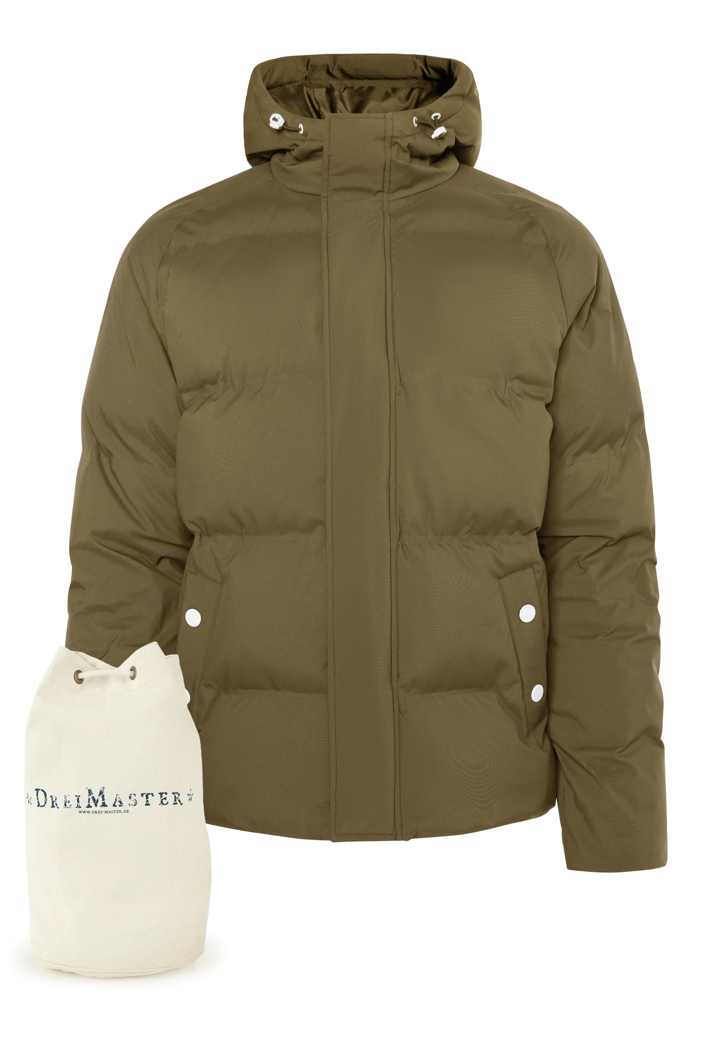 DreiMaster Maritim men's anorak + shopping bag set