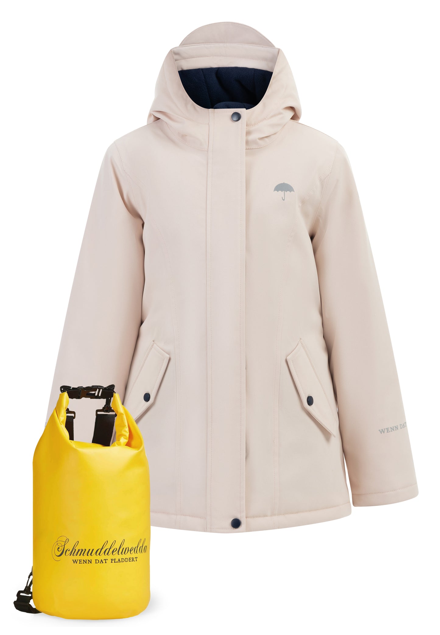 Schmuddelwedda girl's anorak + daypack set