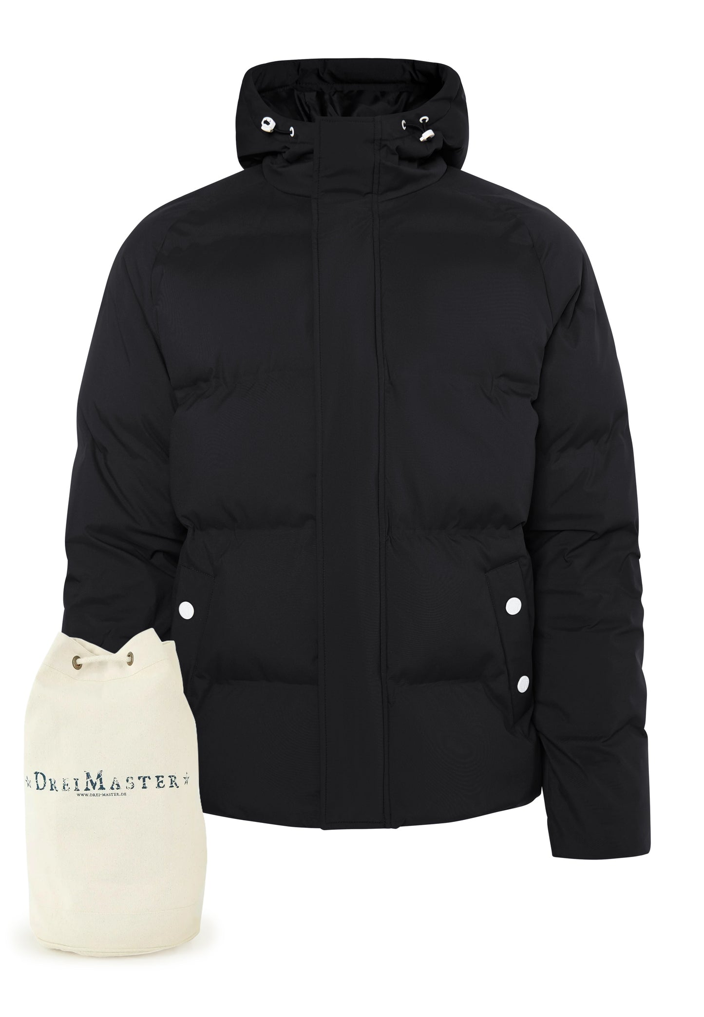 DreiMaster Maritim men's anorak + shopping bag set