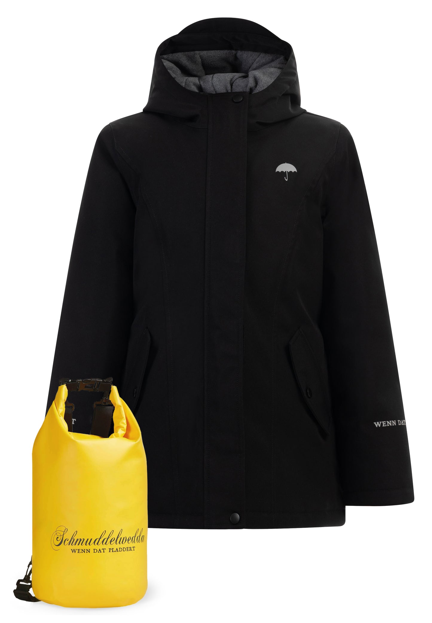 Schmuddelwedda girl's anorak + daypack set