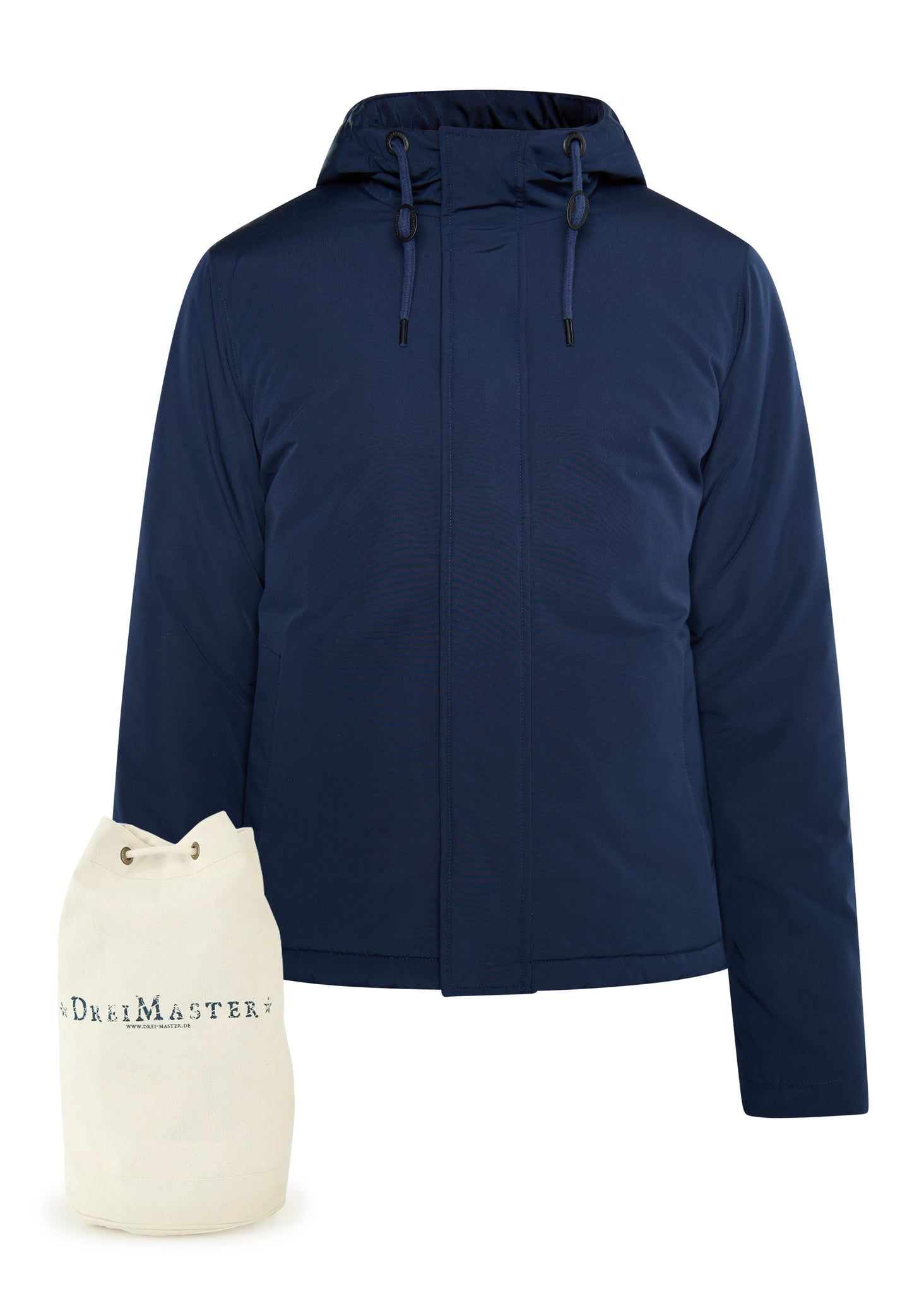 DreiMaster Klassik men's anorak + shopping bag set