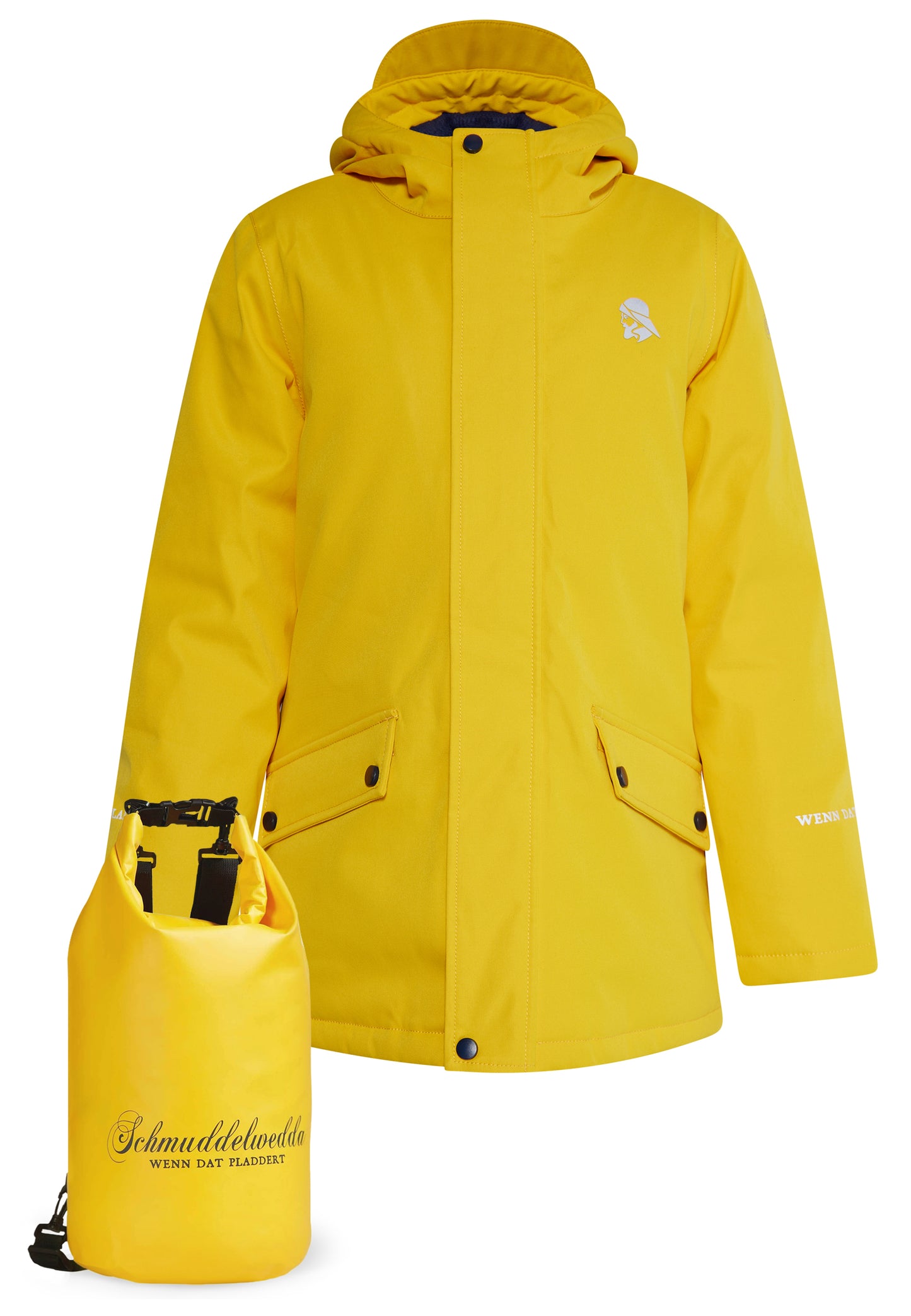 Schmuddelwedda men's anorak + daypack set