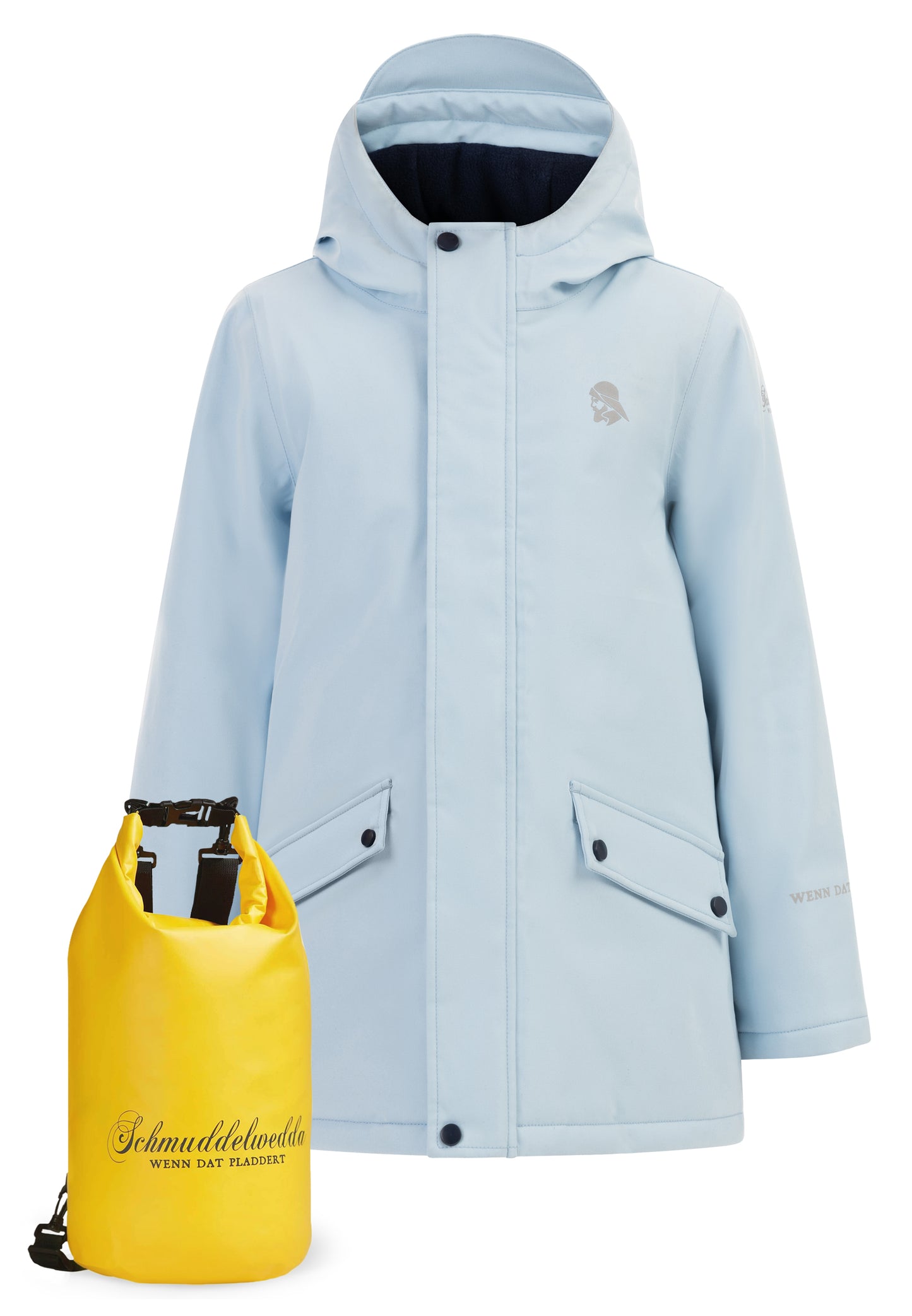 Schmuddelwedda men's anorak + daypack set