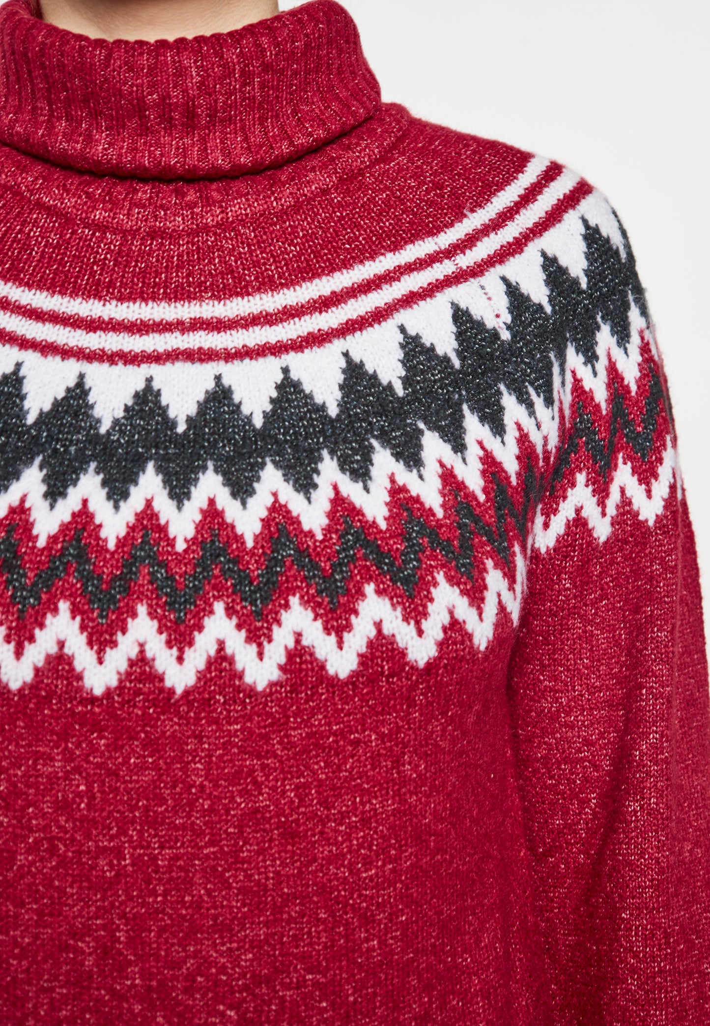 usha women's knitted sweater