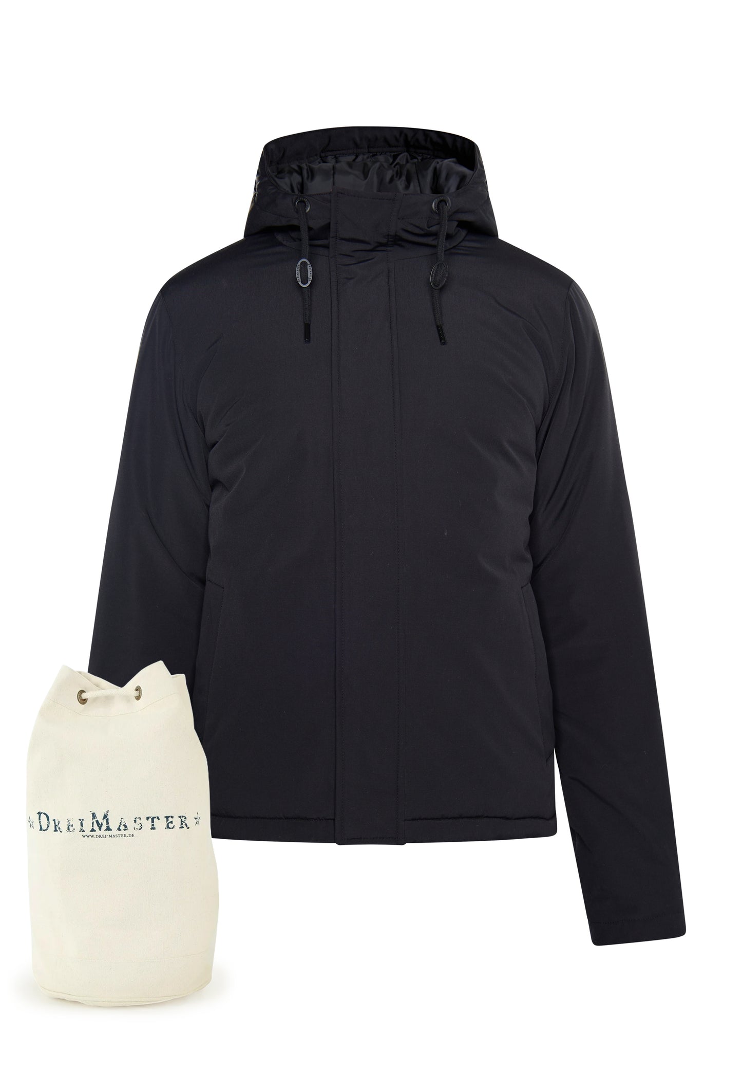 DreiMaster Klassik men's anorak + shopping bag set