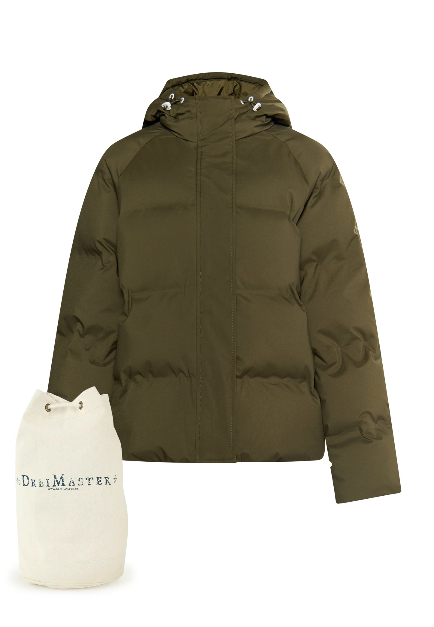 DreiMaster Maritim women's anorak + shopping bag set