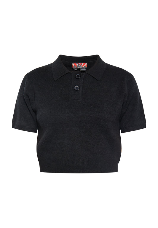 myMo ROCKS damska bluzka z krótkim rękawem