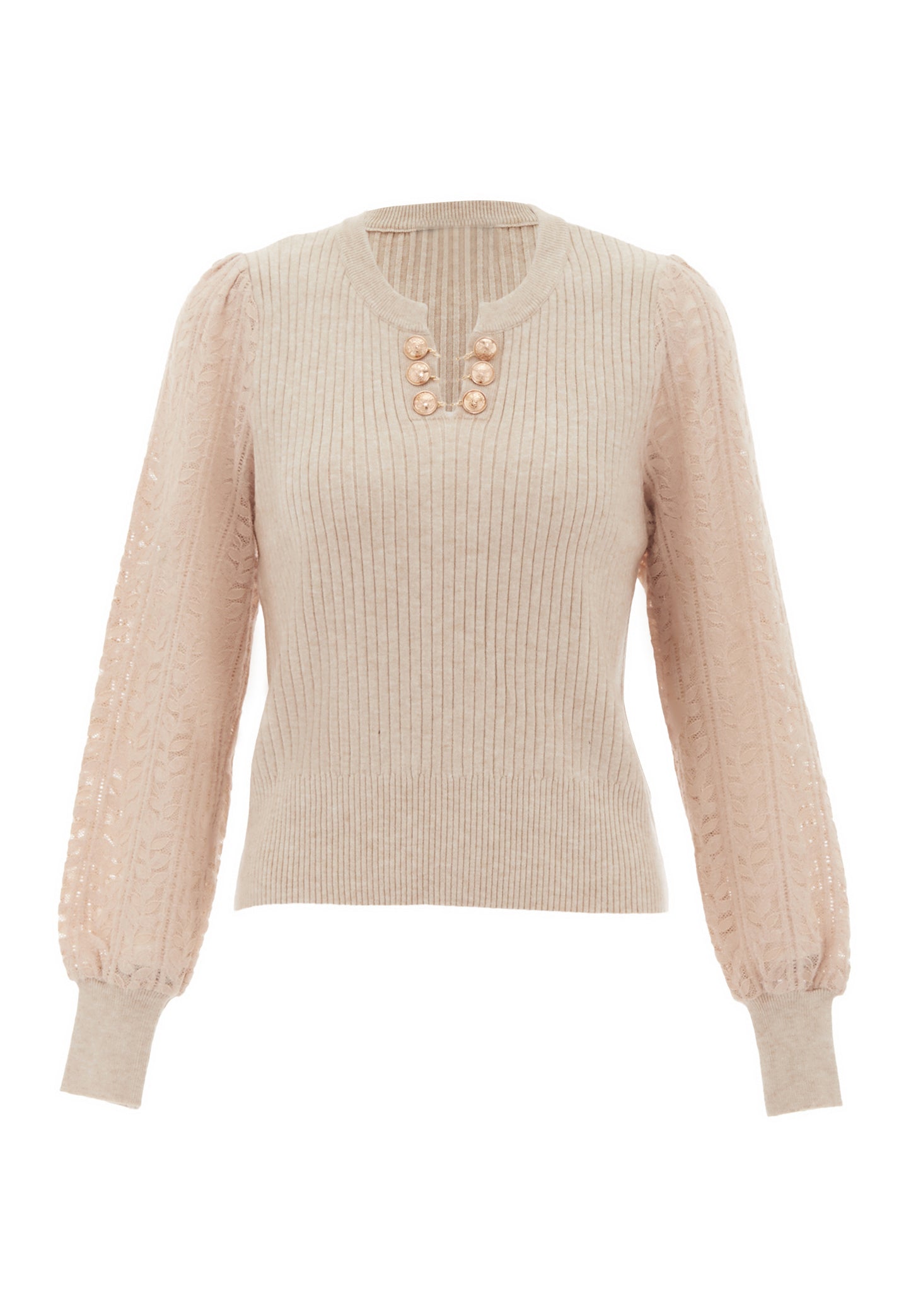 NAEMI damski sweter dzianinowy