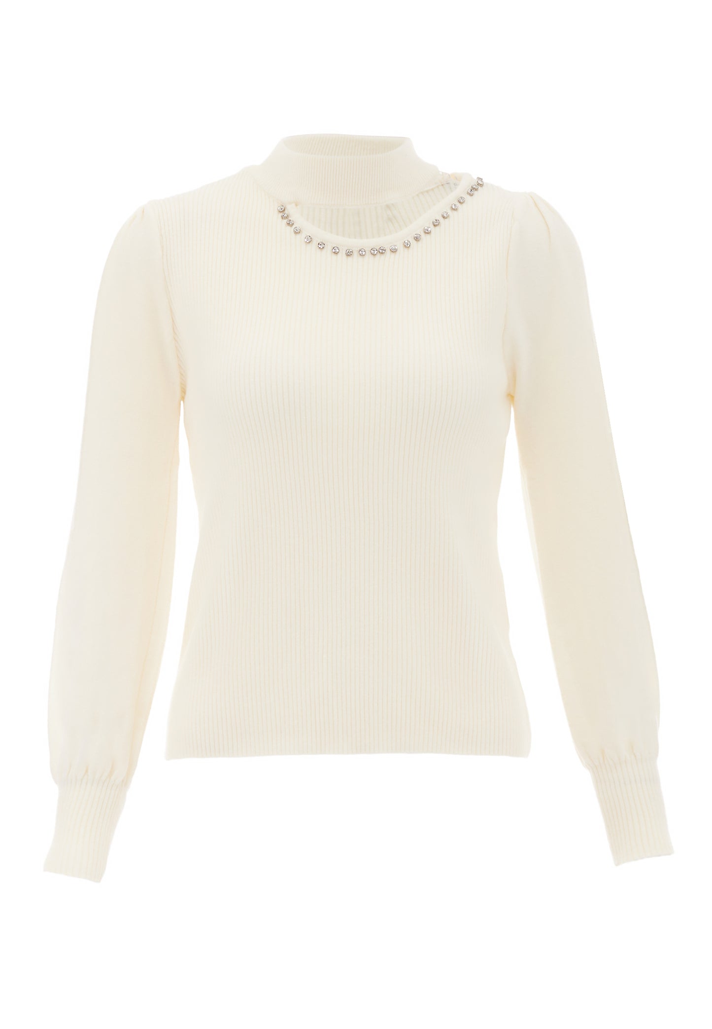 NAEMI damski sweter dzianinowy