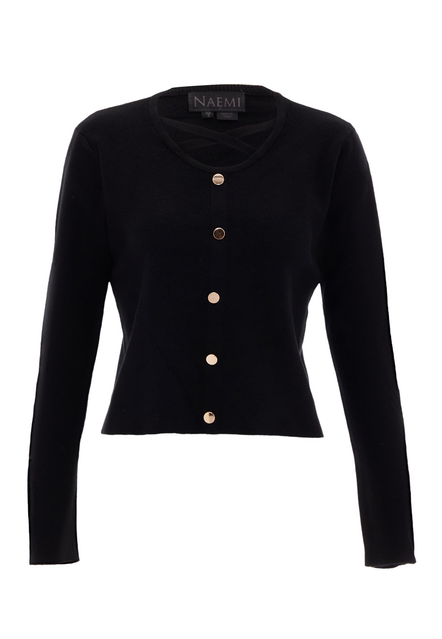 NAEMI damski sweter dzianinowy