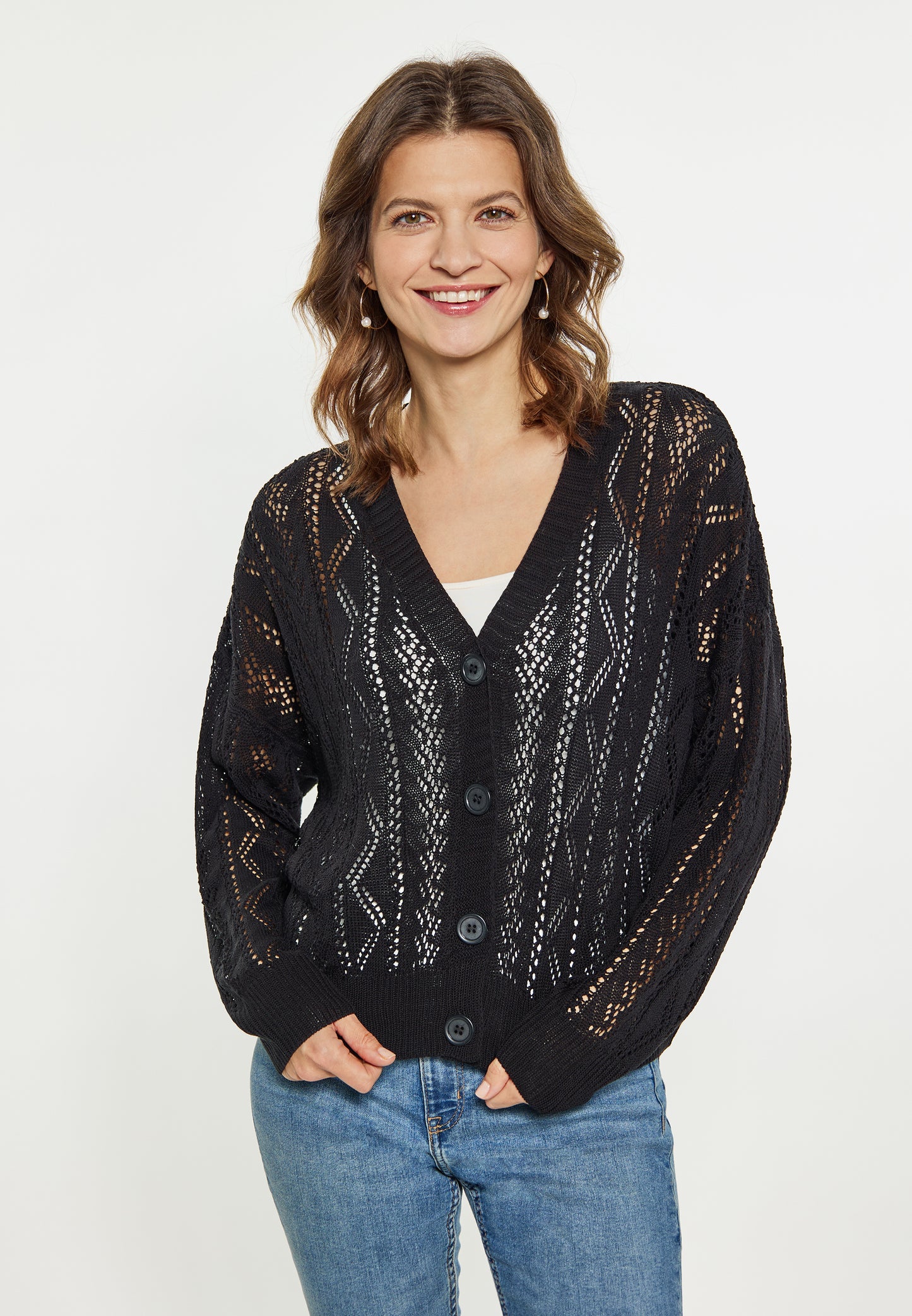 usha women's cardigan