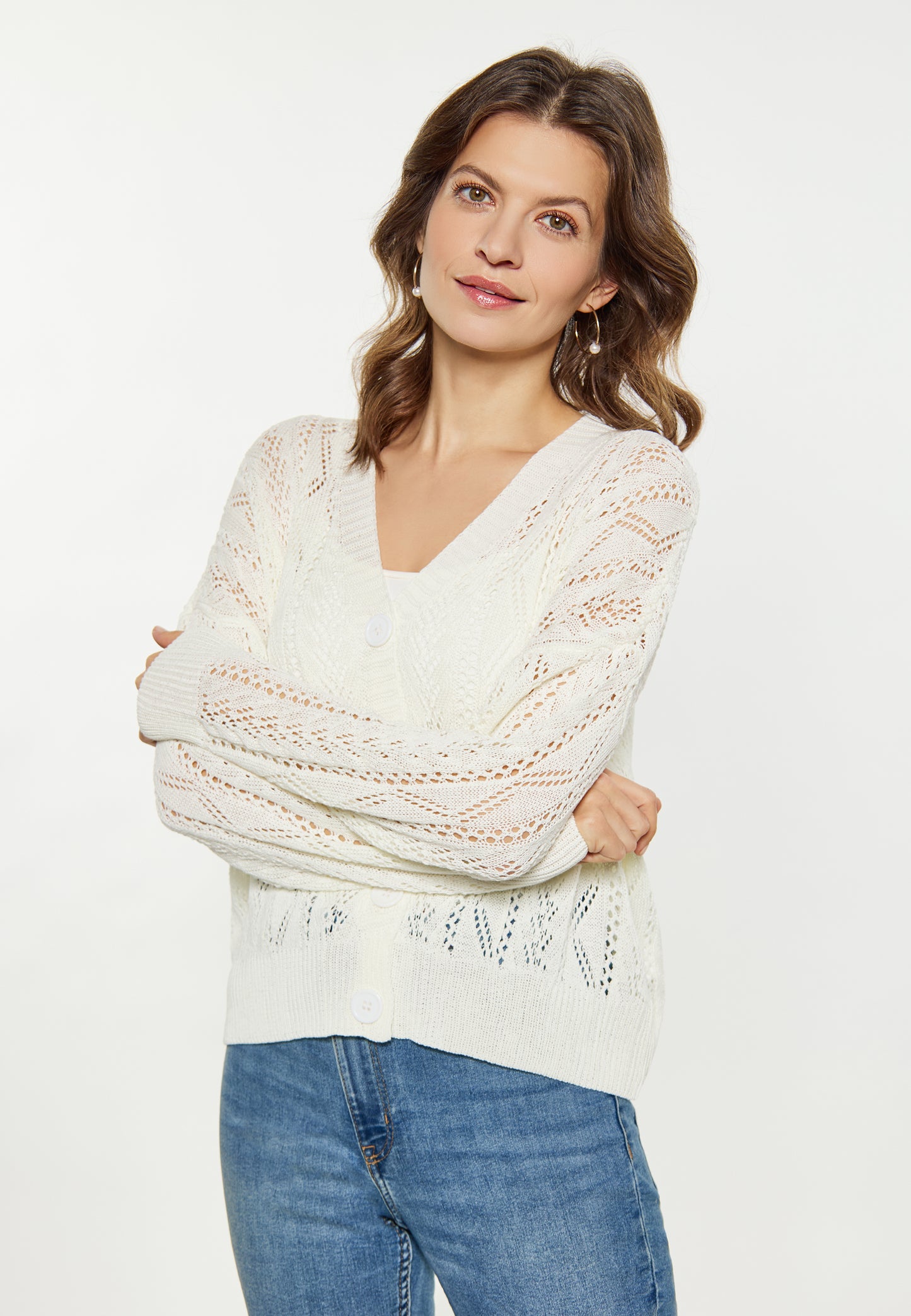 usha women's cardigan