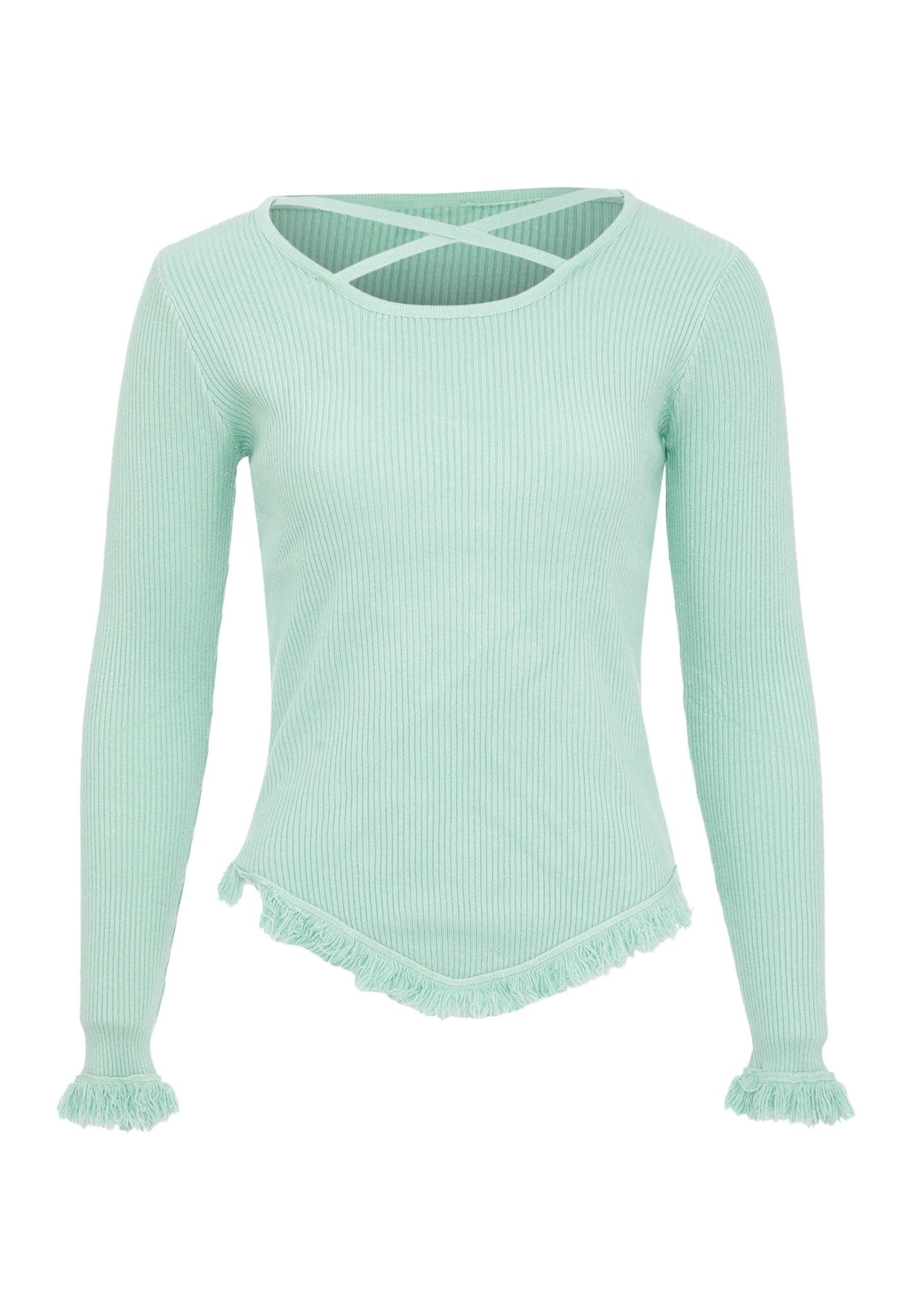 qisha women's knitted sweater