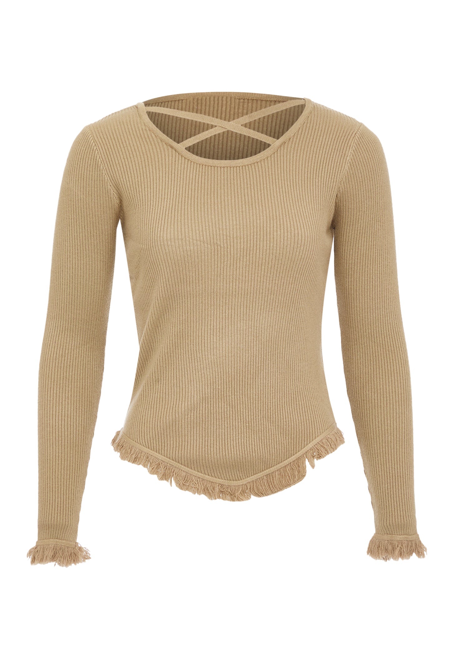 qisha women's knitted sweater