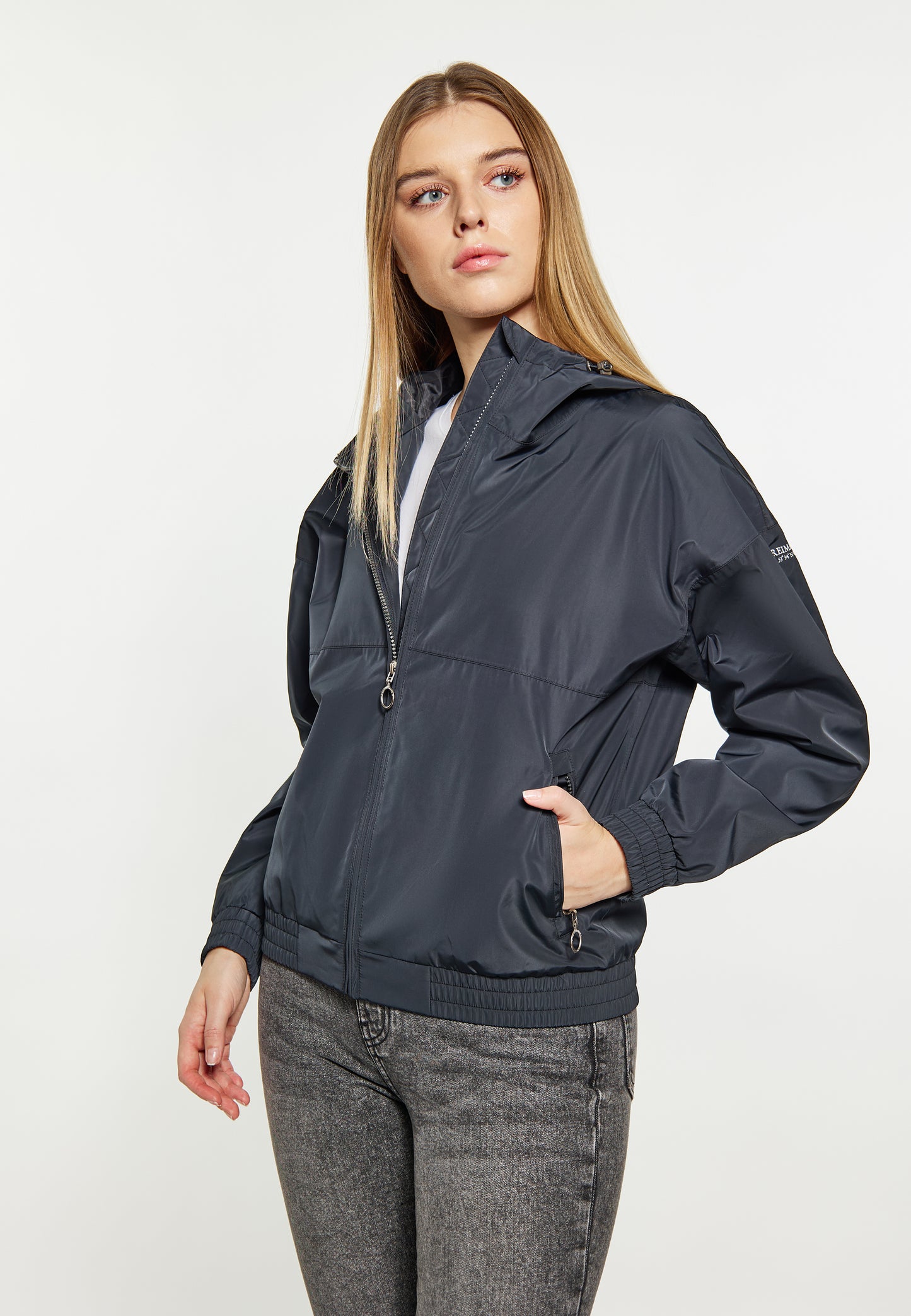 DreiMaster Maritim women's rain jacket made from recycled materials
