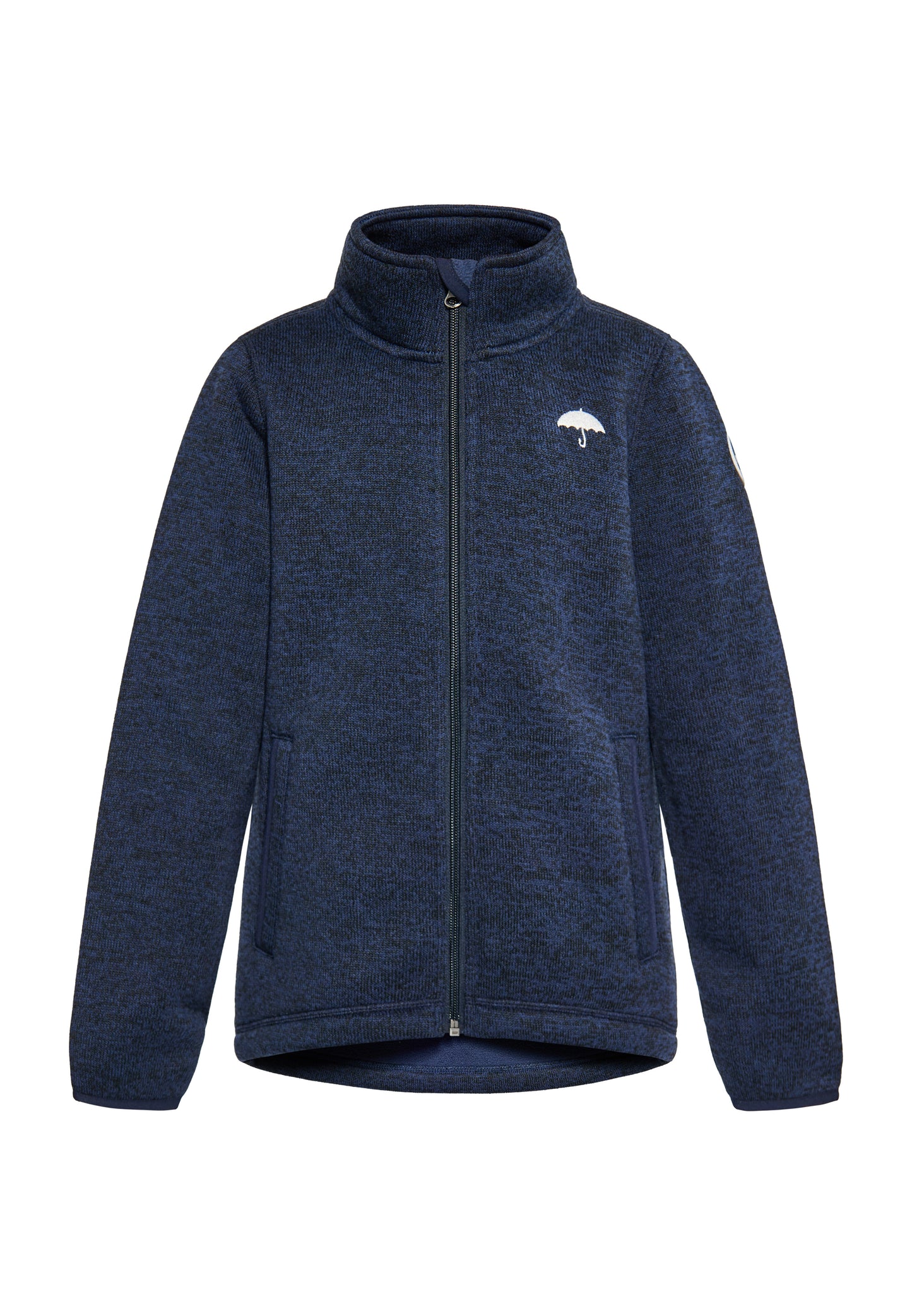 Schmuddelwedda girl's knitted fleece jacket