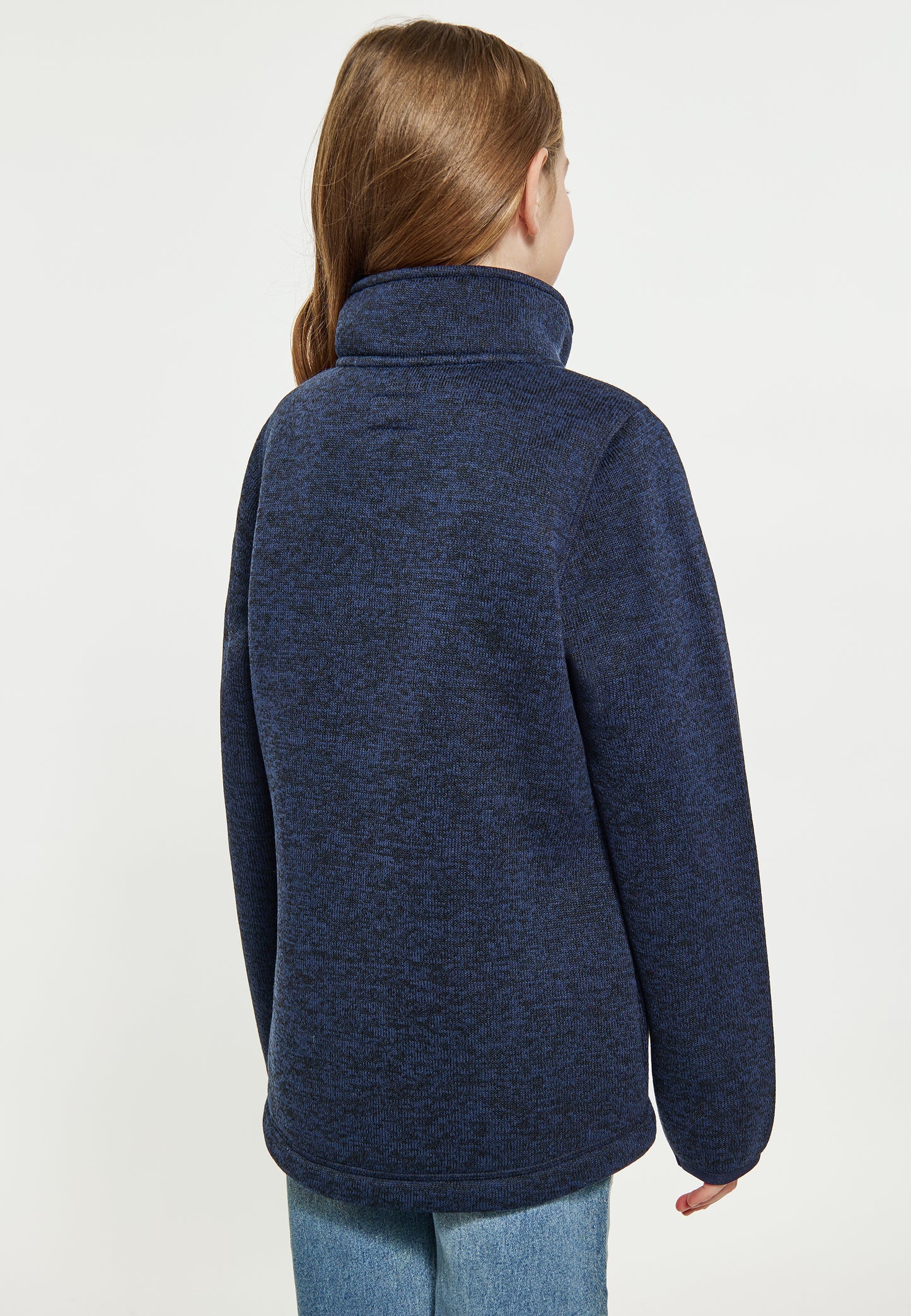 Schmuddelwedda girl's knitted fleece jacket
