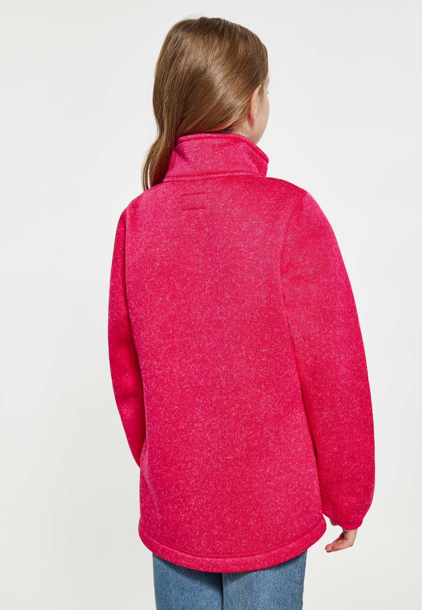 Schmuddelwedda girl's knitted fleece jacket