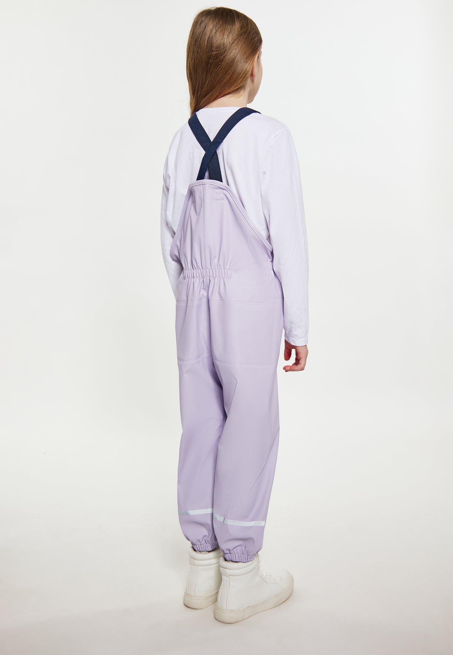 Schmuddelwedda girl's rain pants made from recycled material