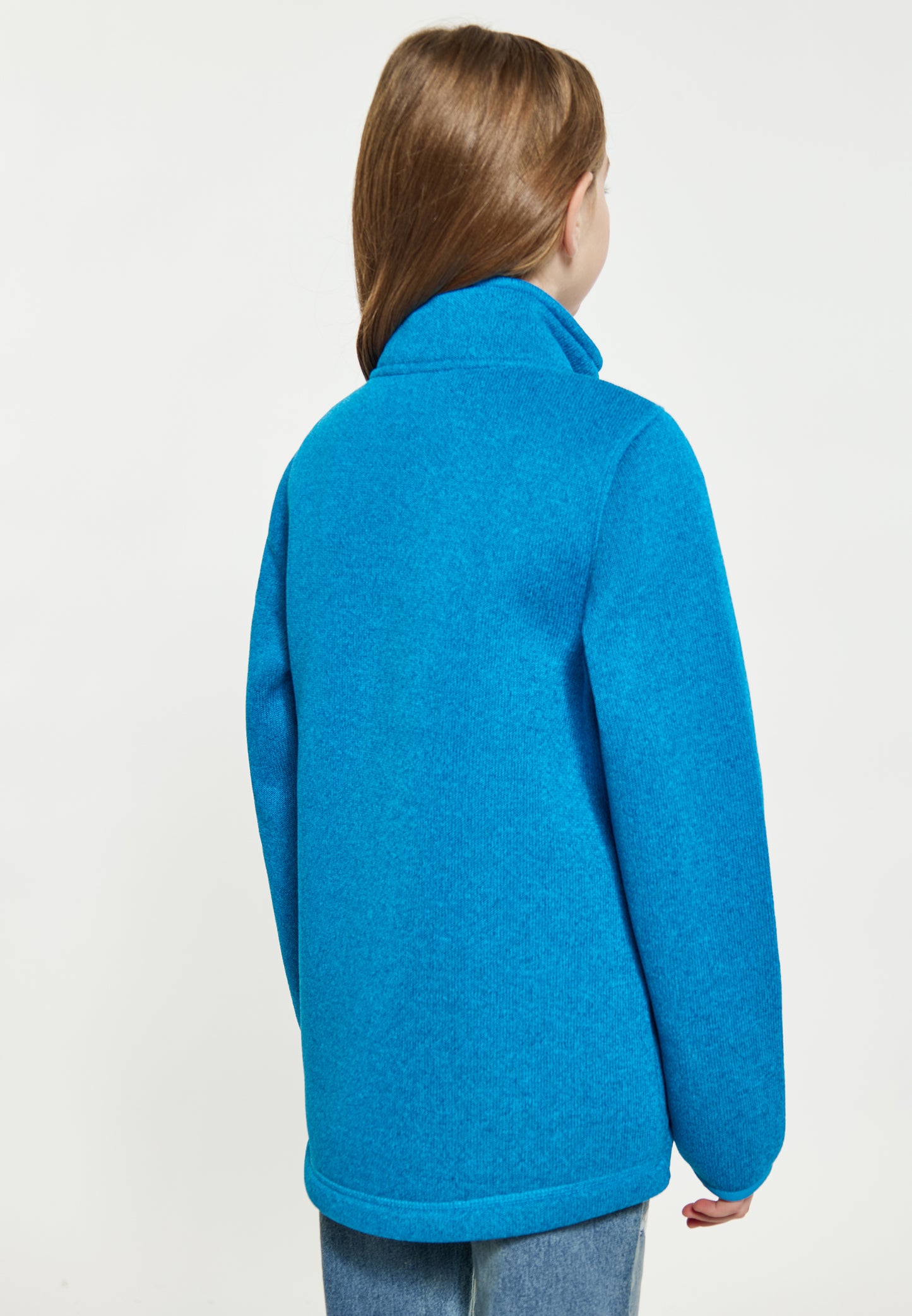 Schmuddelwedda girl's knitted fleece jacket