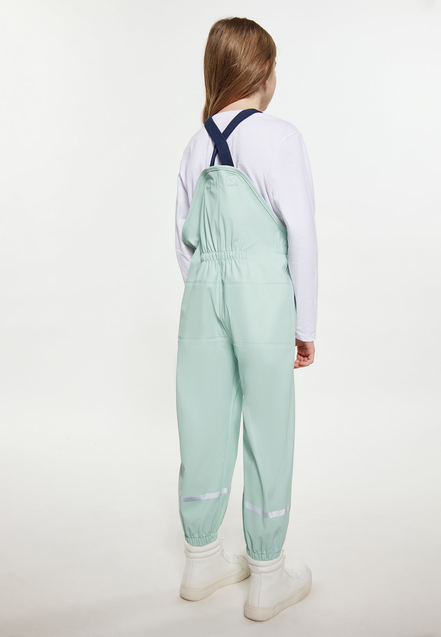 Schmuddelwedda girl's rain pants made from recycled material