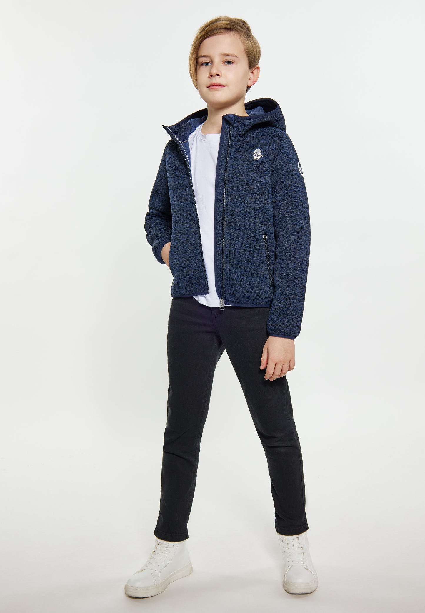 Schmuddelwedda men's knitted fleece blouson jacket