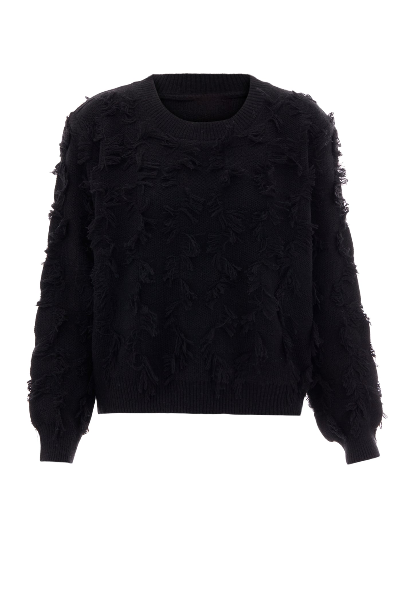 SWIRLY women's knitted sweater