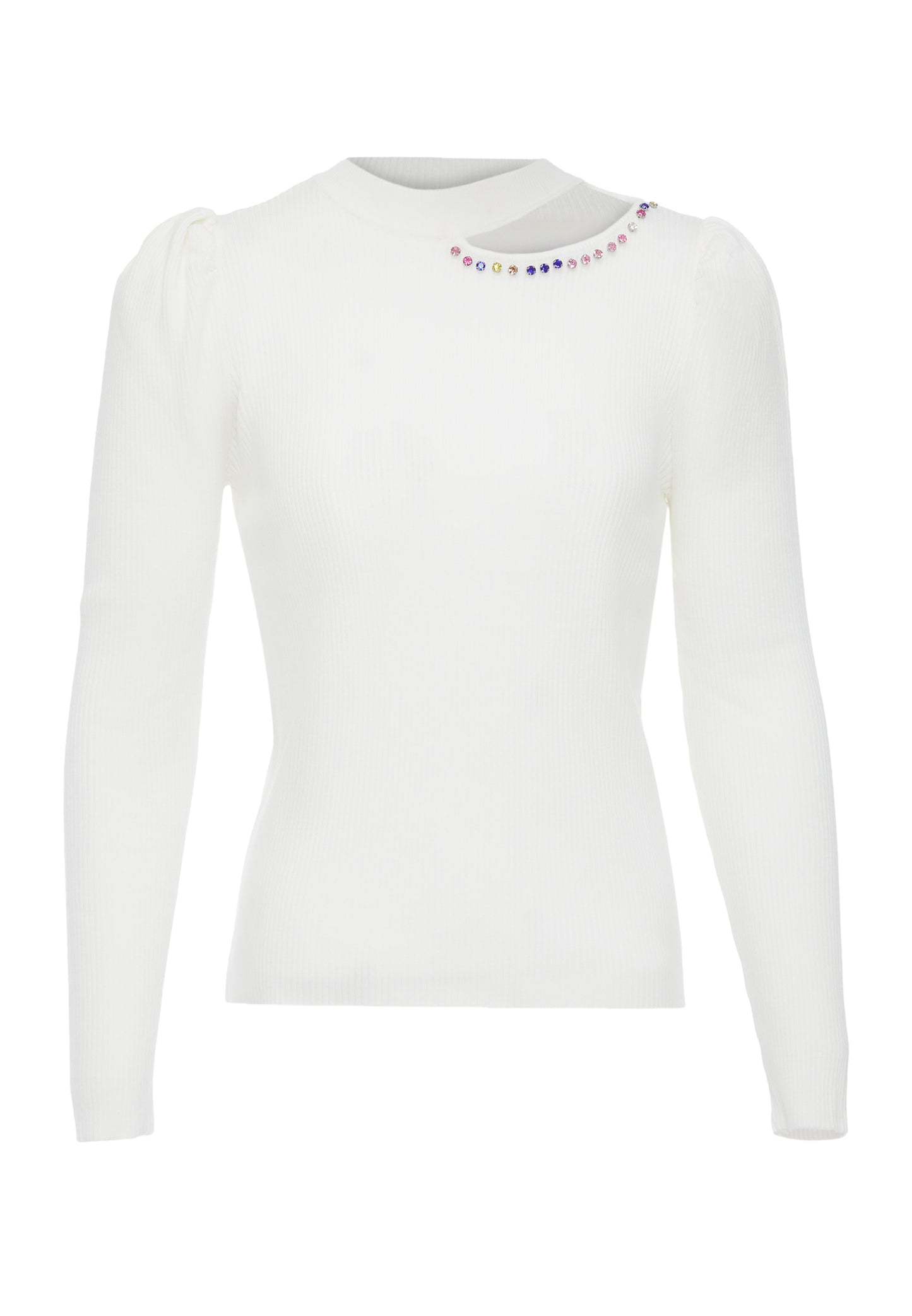 SWIRLY women's knitted sweater
