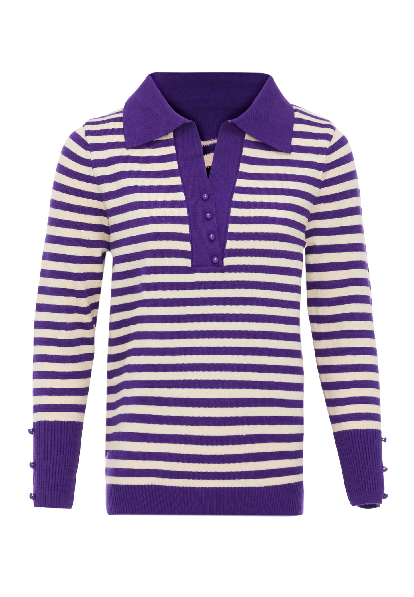 SWIRLY damski sweter dzianinowy