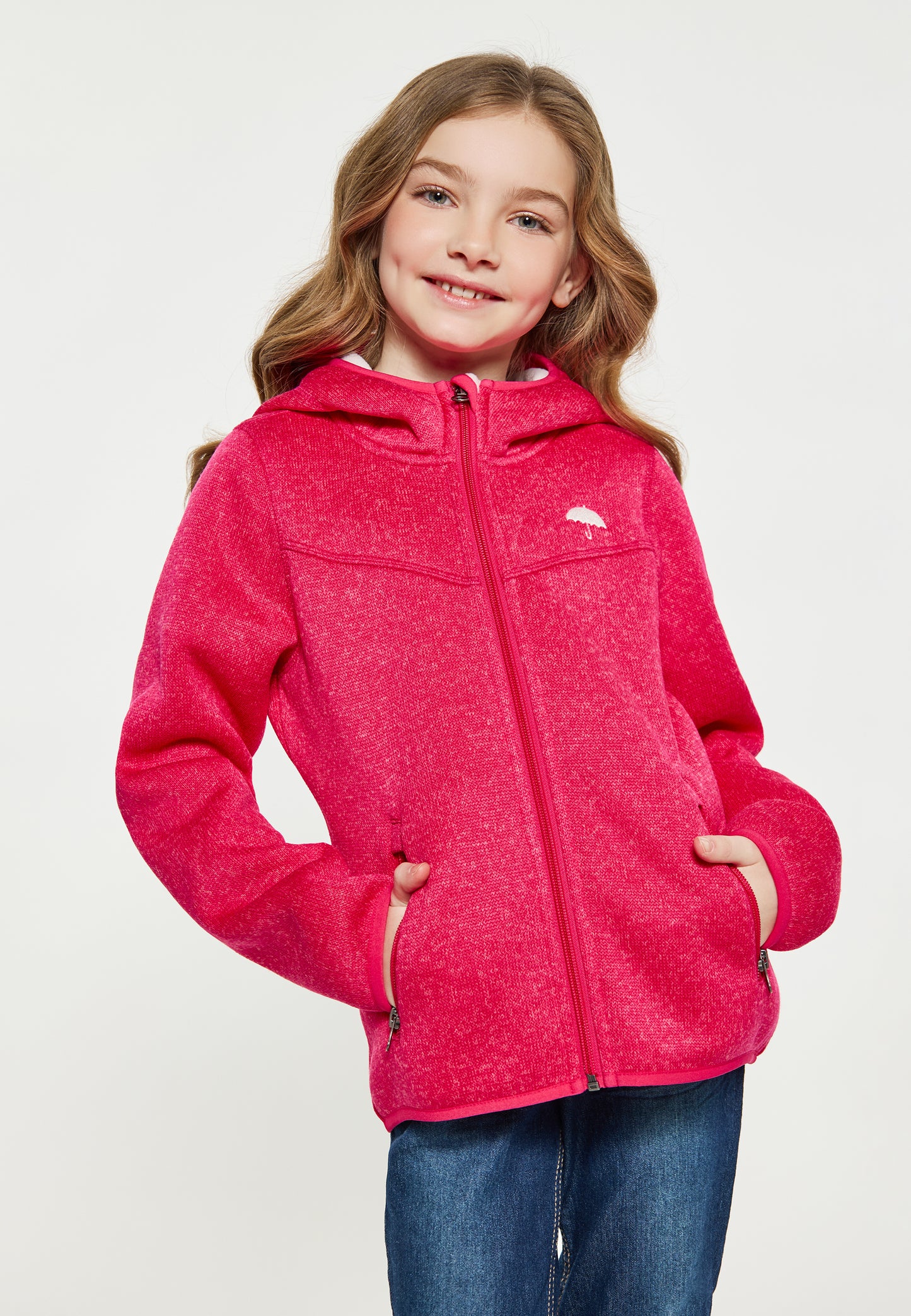 Schmuddelwedda girl's knitted fleece blouson