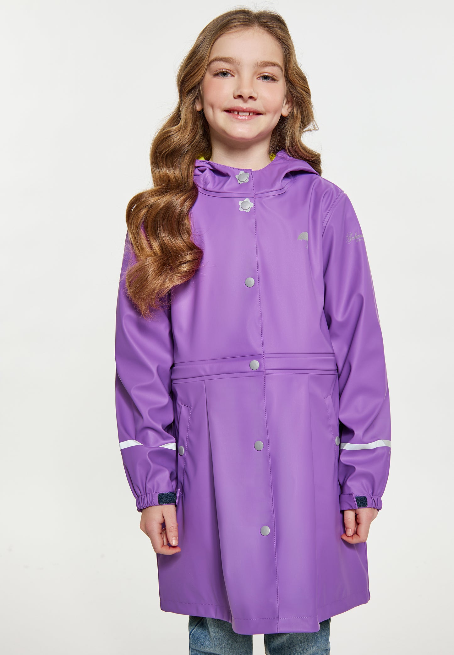 Schmuddelwedda girl's rain coat