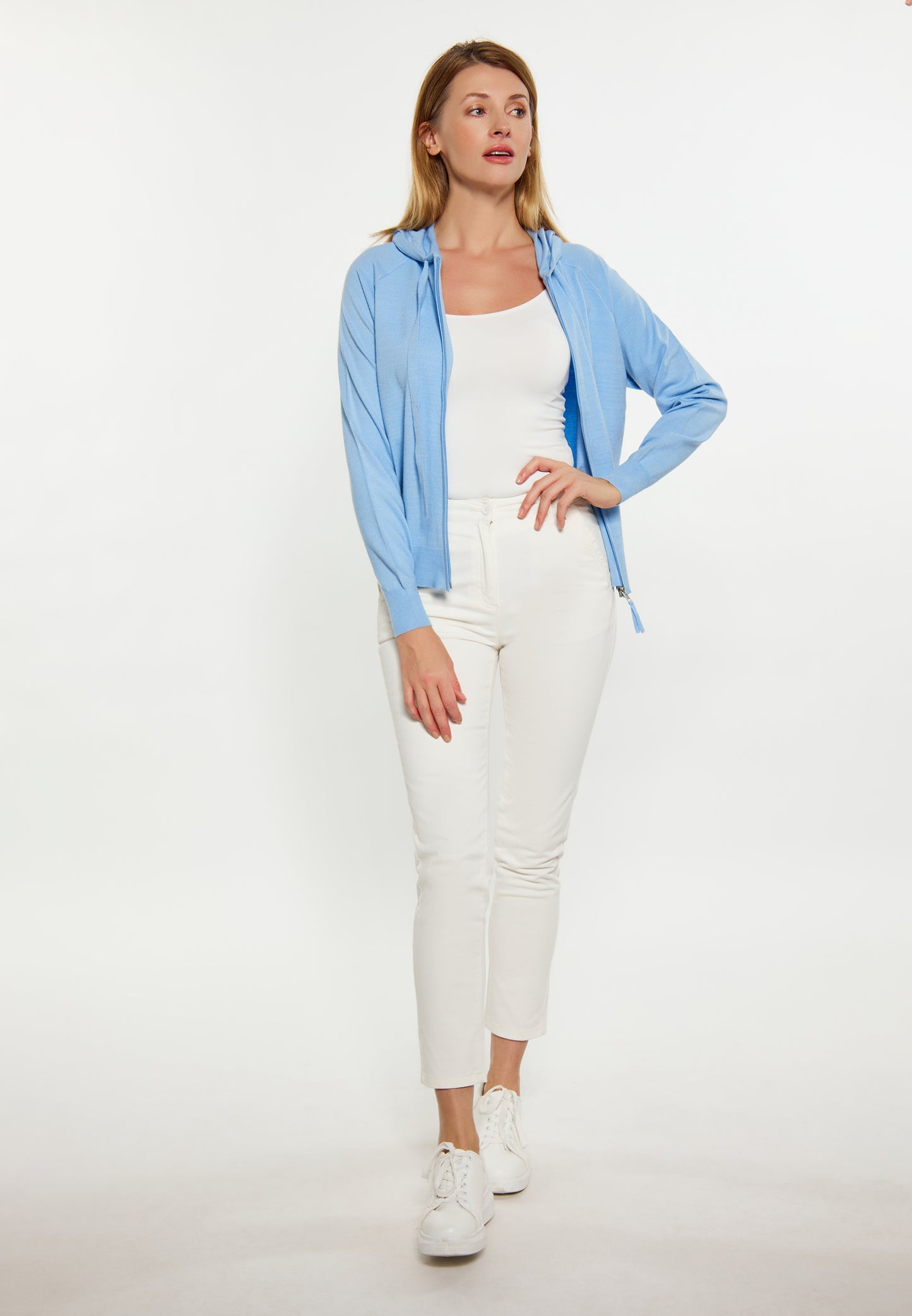usha BLUE LABEL damska bluza z kapturem