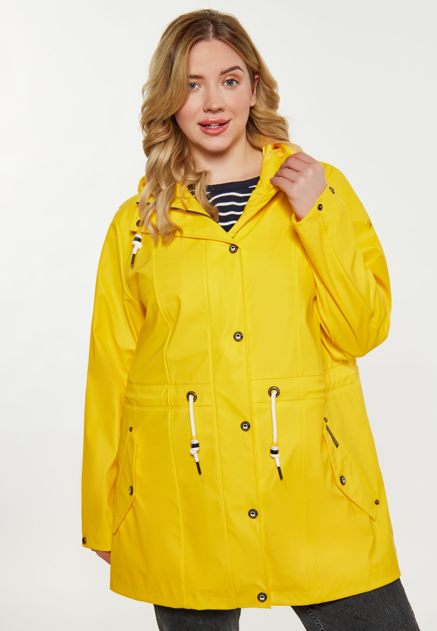 Schmuddelwedda women's curvy rain coat