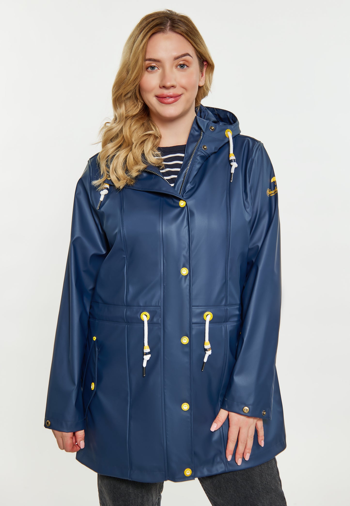 Schmuddelwedda women's curvy rain coat